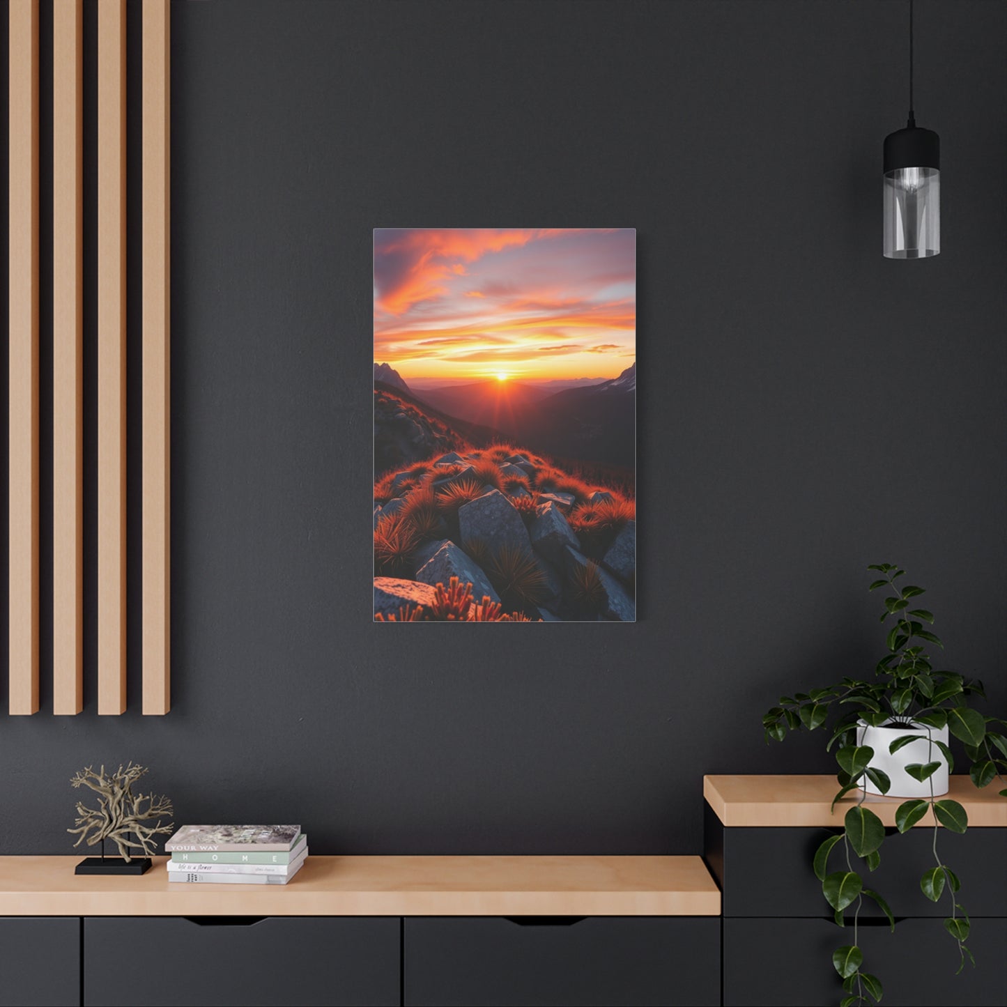 Aurora & Twilight: Pinnacle Panorama Wall Art & Canvas Print