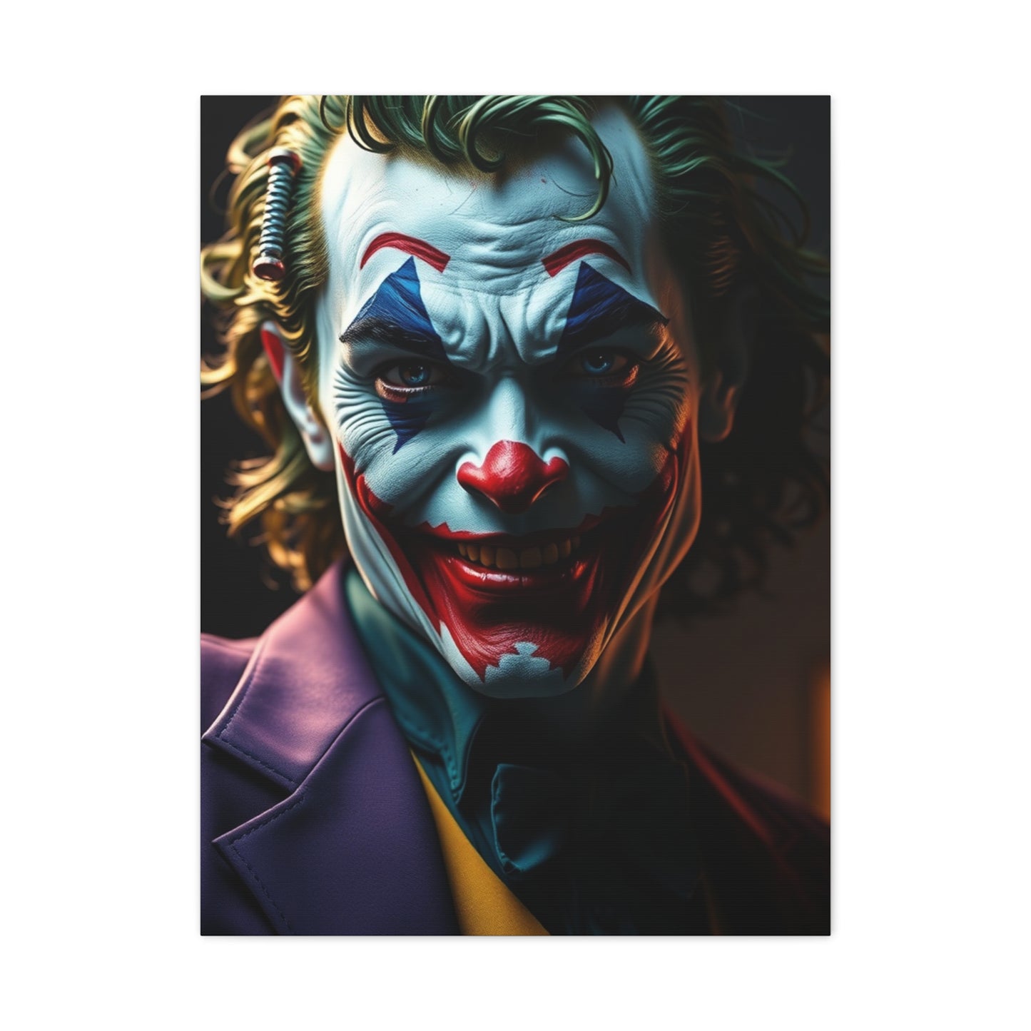 The Joker Art Canvas Art 1 Wall Art & Canvas Print