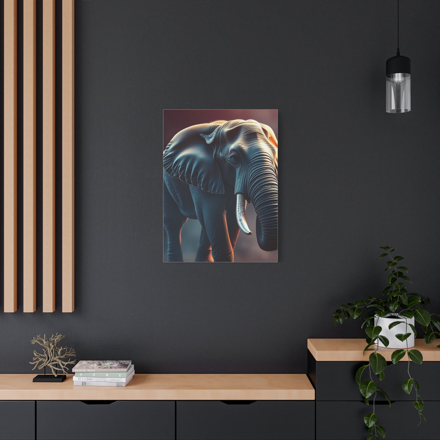 Luxe Elephas Opus Wall Art & Canvas Print