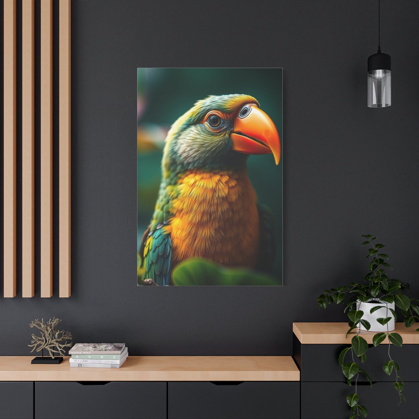 Vision Tropical Birds Art Art Wall Art & Canvas Print