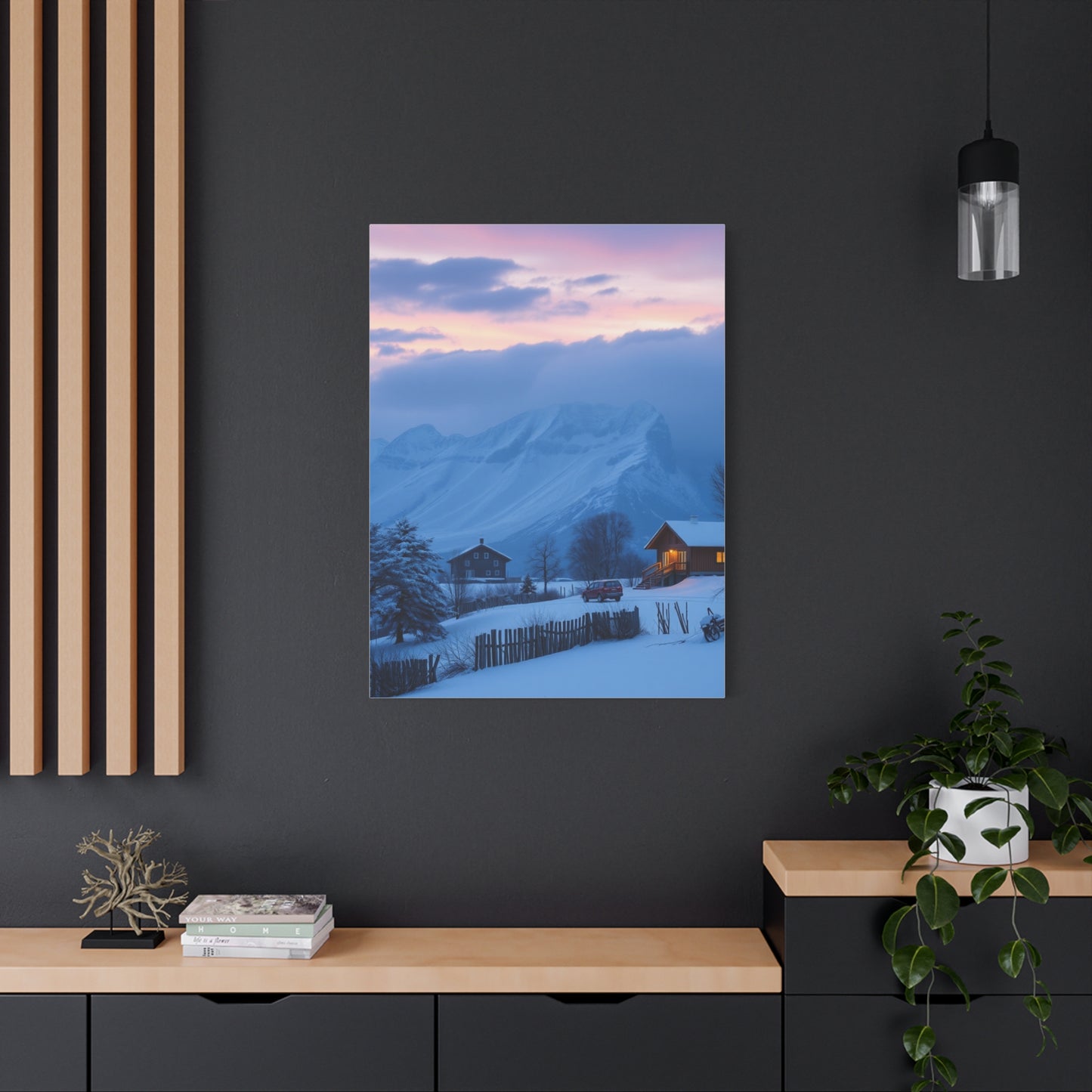 Fjord Harmony Art Piece Wall Art & Canvas Print