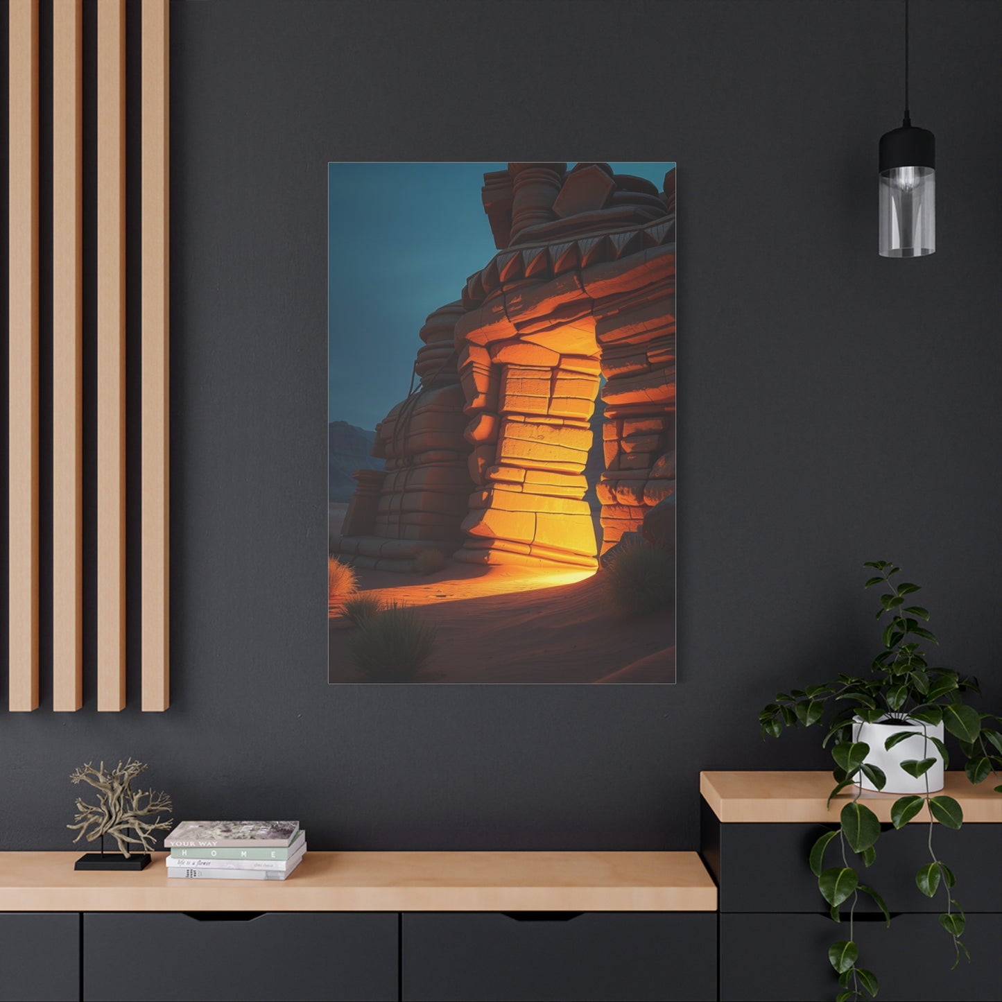 Golden Zenith Artwork Wall Art & Canvas Print