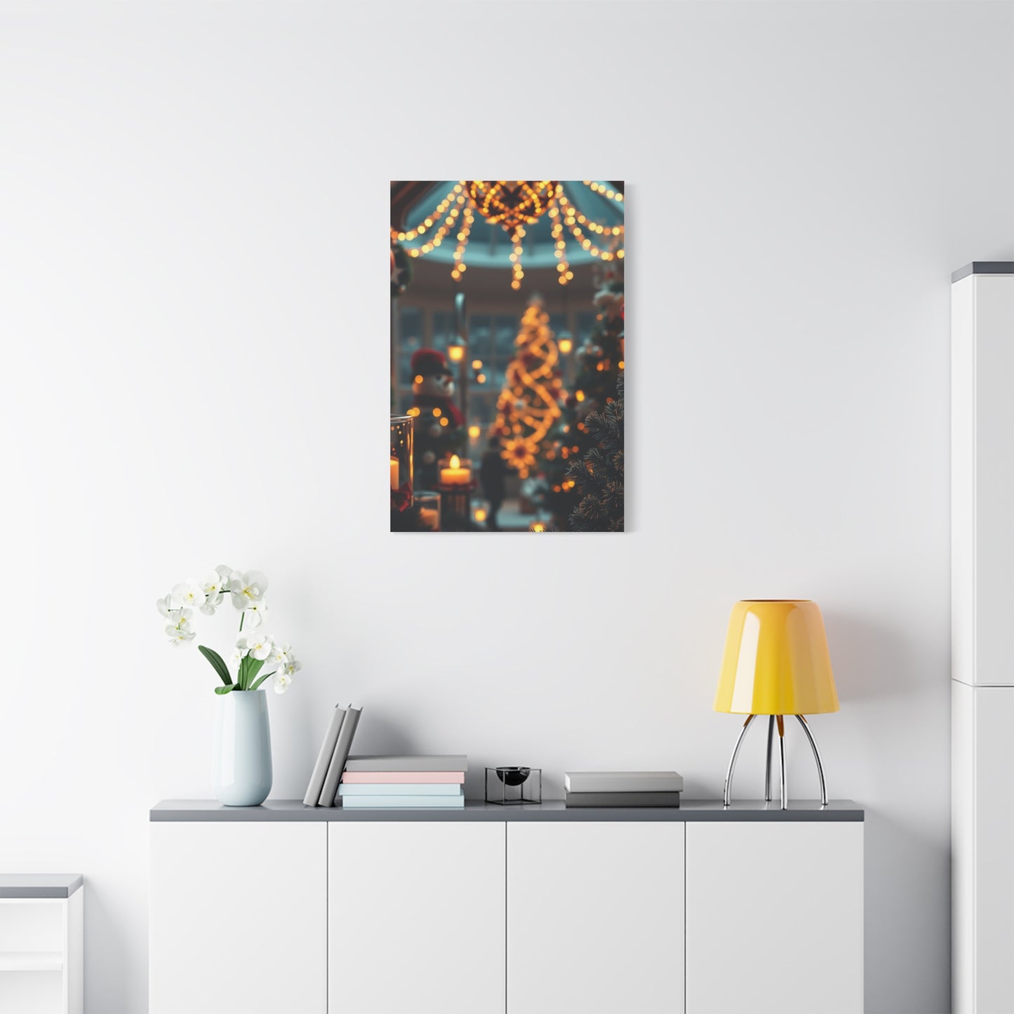 Yuletide Elegance Canvas Wall Art & Canvas Print