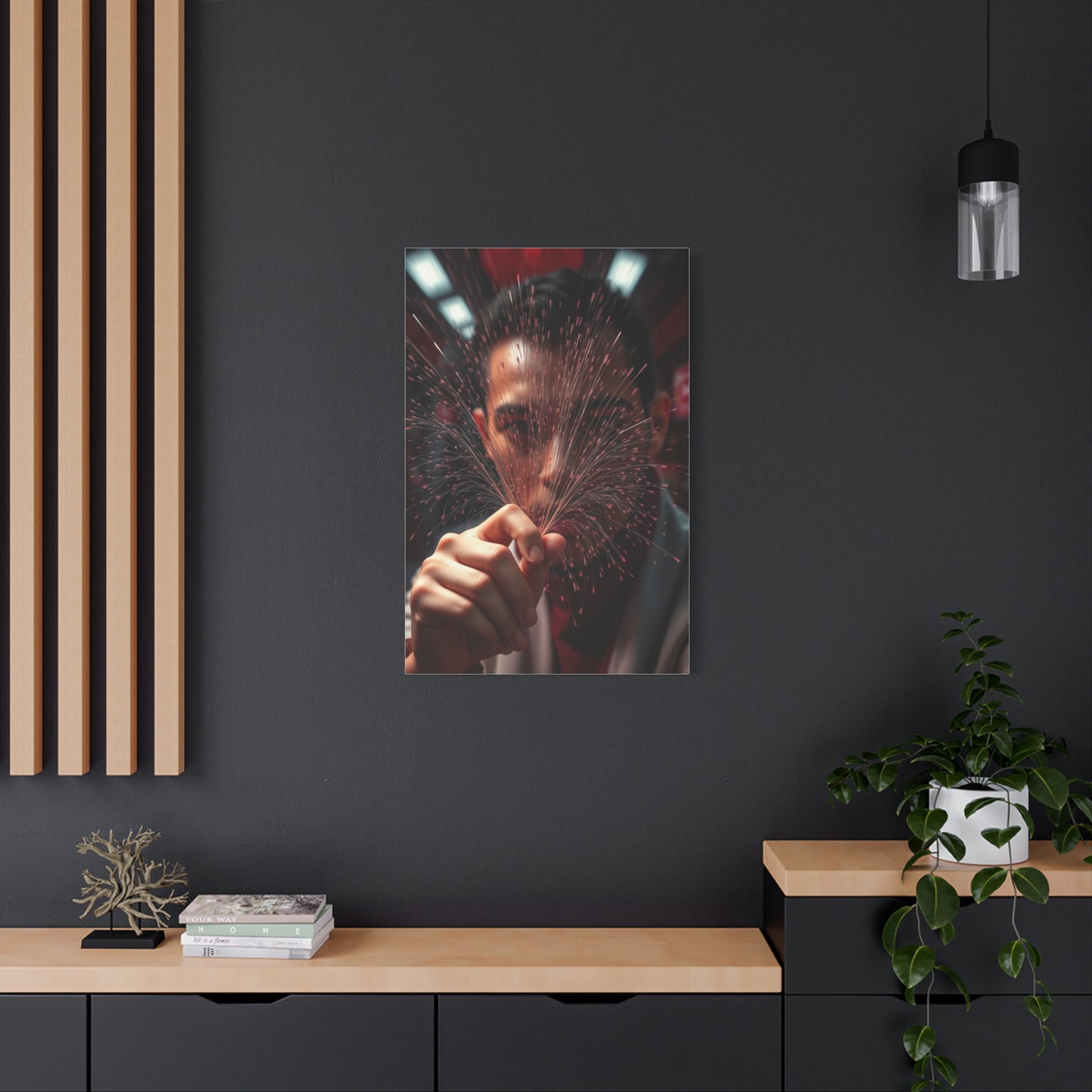 Sanguine Serenity Art Wall Art & Canvas Print