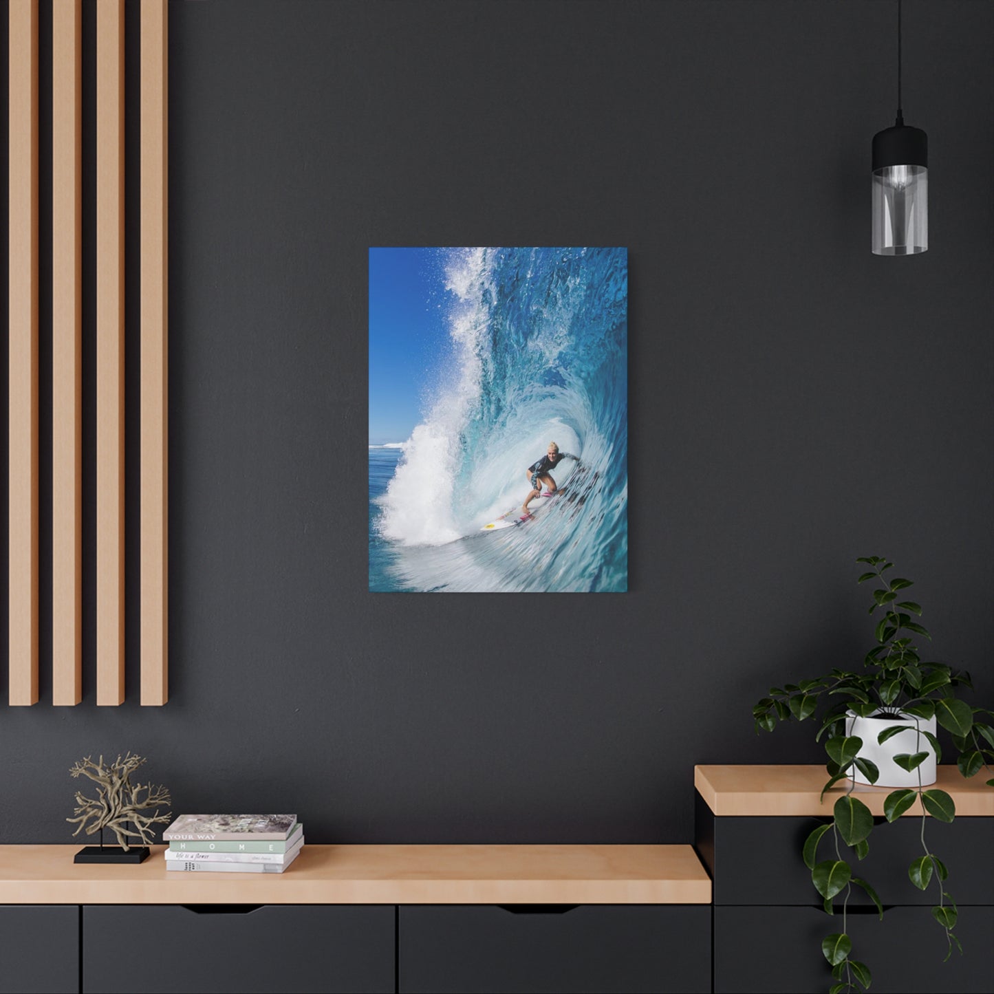 Huge Surfing Wave Wall Art & Canvas Prints