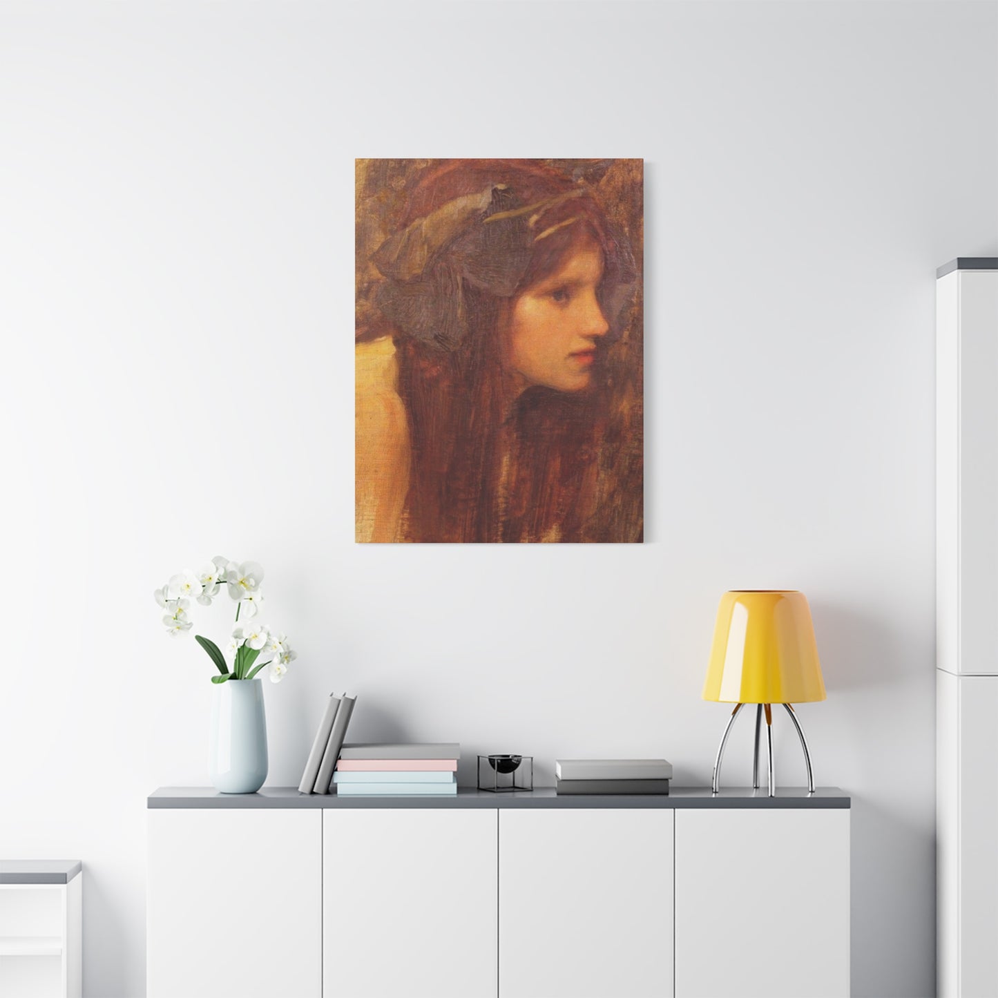 John William A Naiad Study Wall Art & Canvas Prints