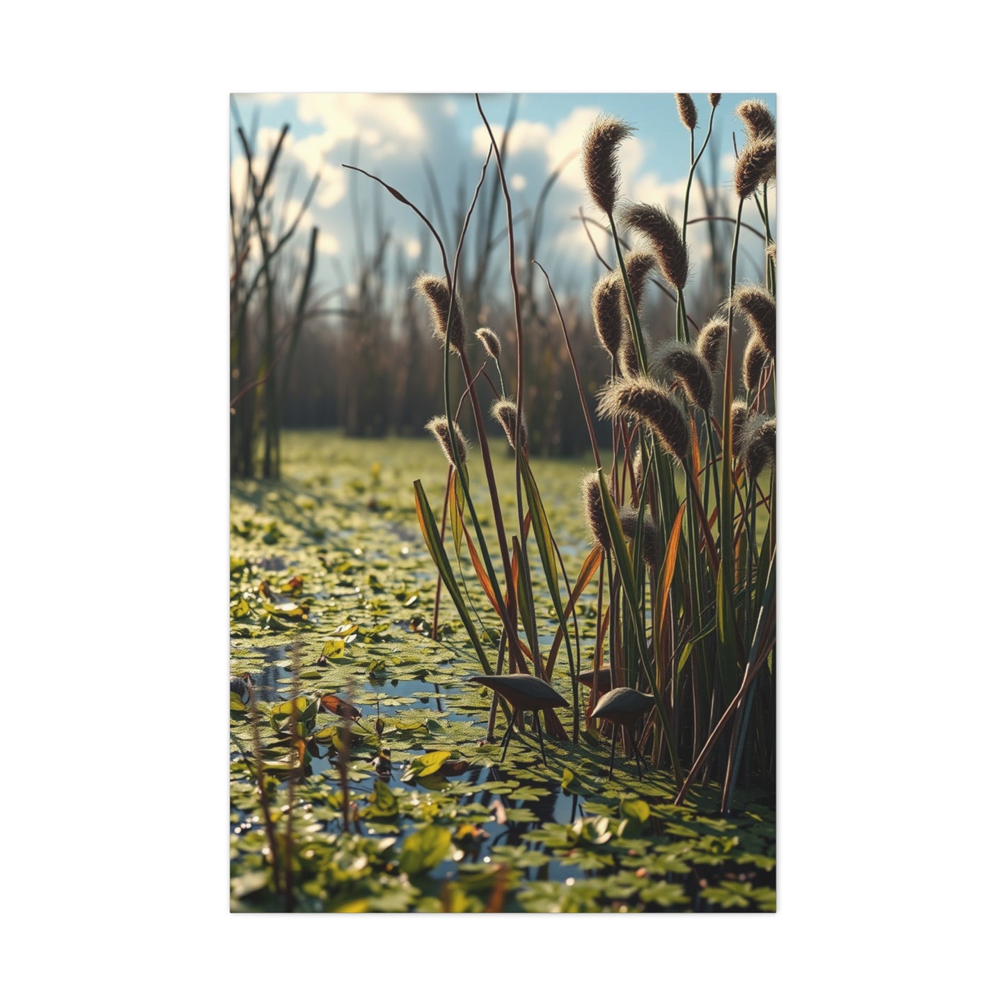 Marsh & Swamp Art Canvas Art 2 Wall Art & Canvas Print