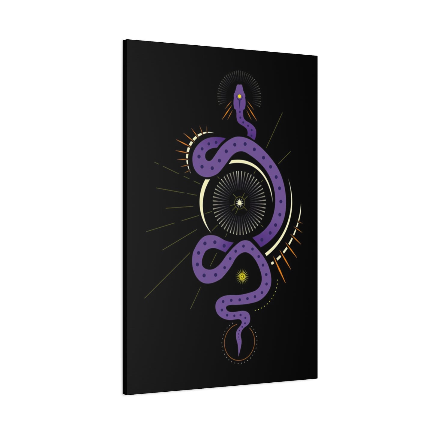 Purple Snake Poster Wall Art & Canvas Prints