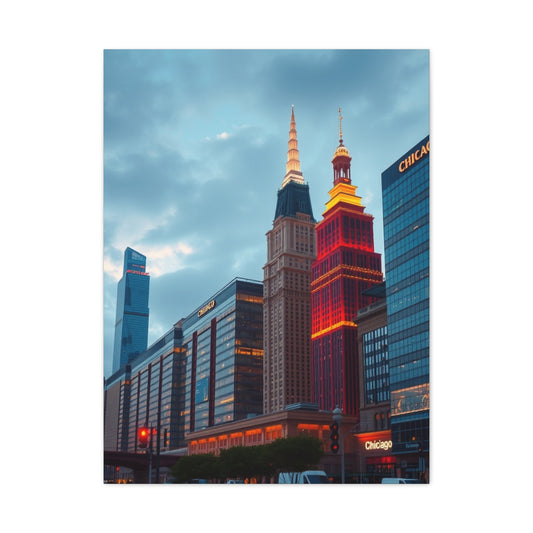 Chicago Art Supreme Canvas Wall Art & Canvas Print
