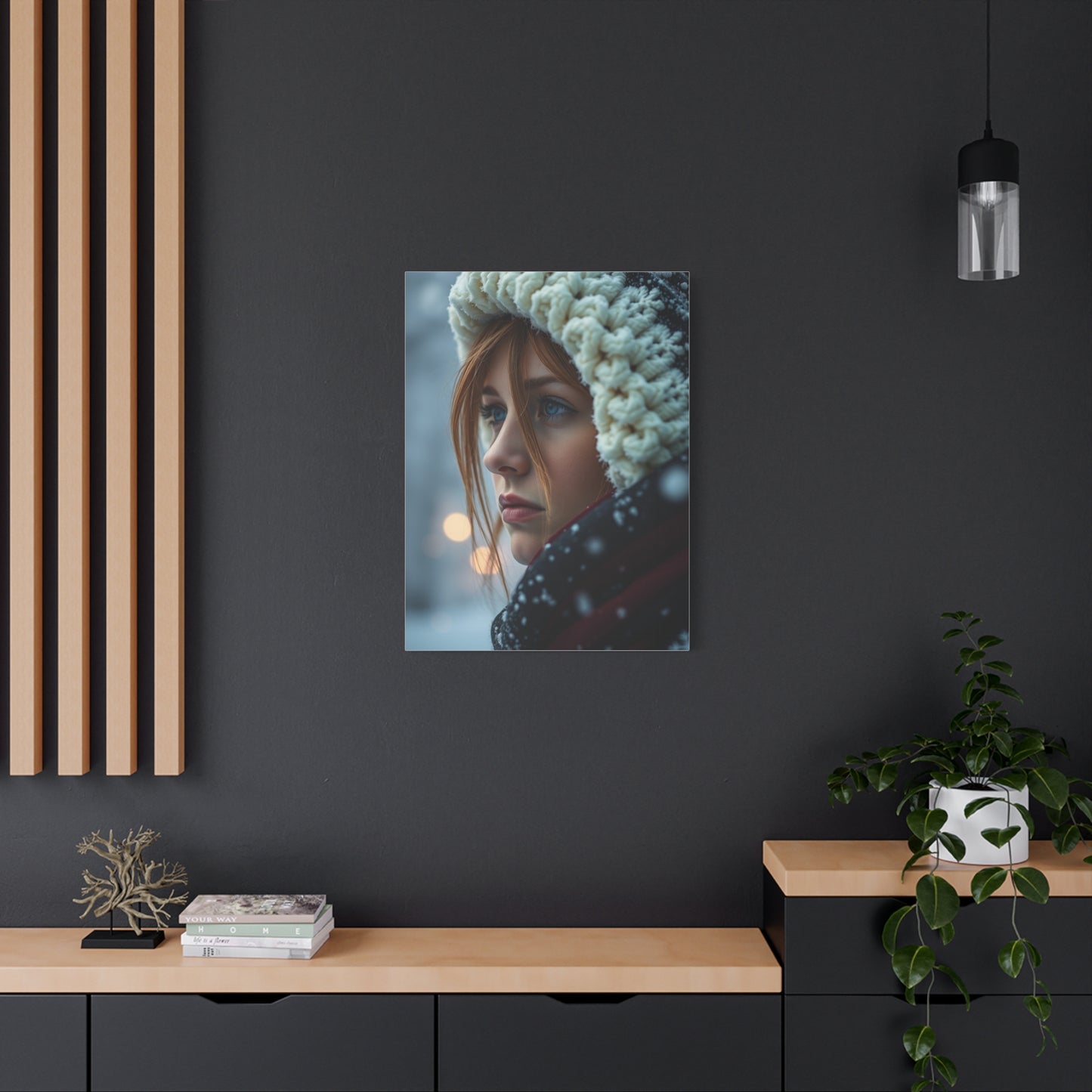 Whispering Winter Tableau Wall Art & Canvas Print