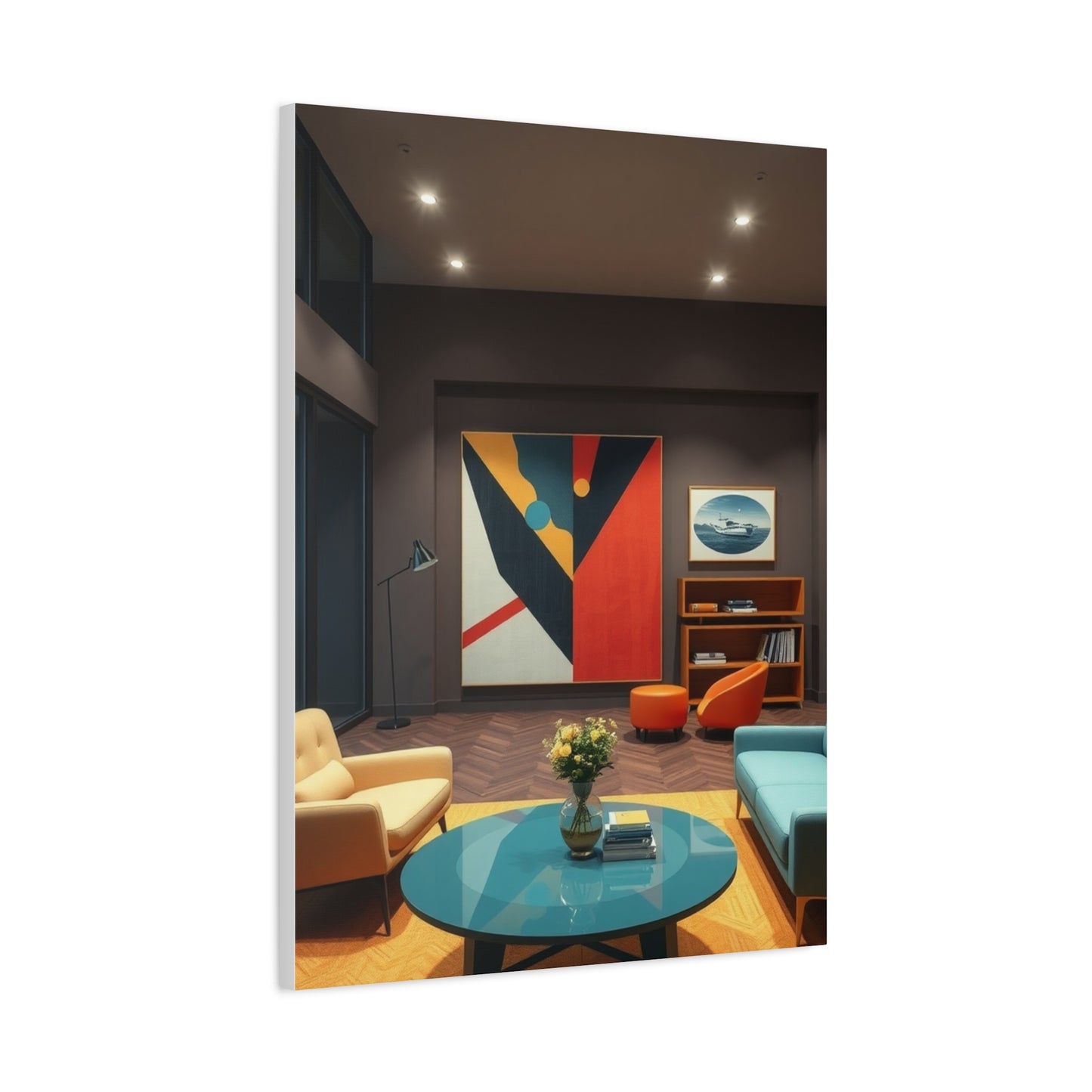 Vintage Luxe Canvas Piece Wall Art & Canvas Print