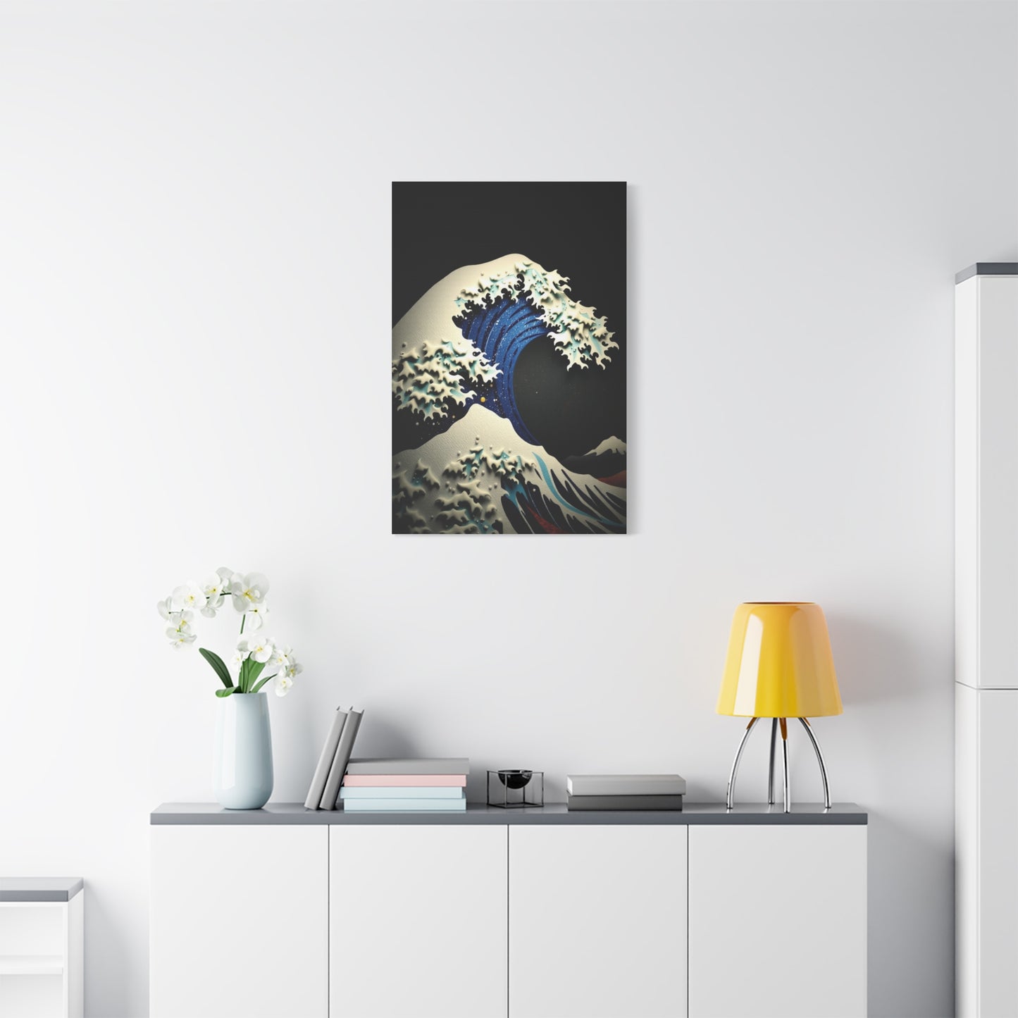 Hokusais Tranquil Waterscape Wall Art & Canvas Print