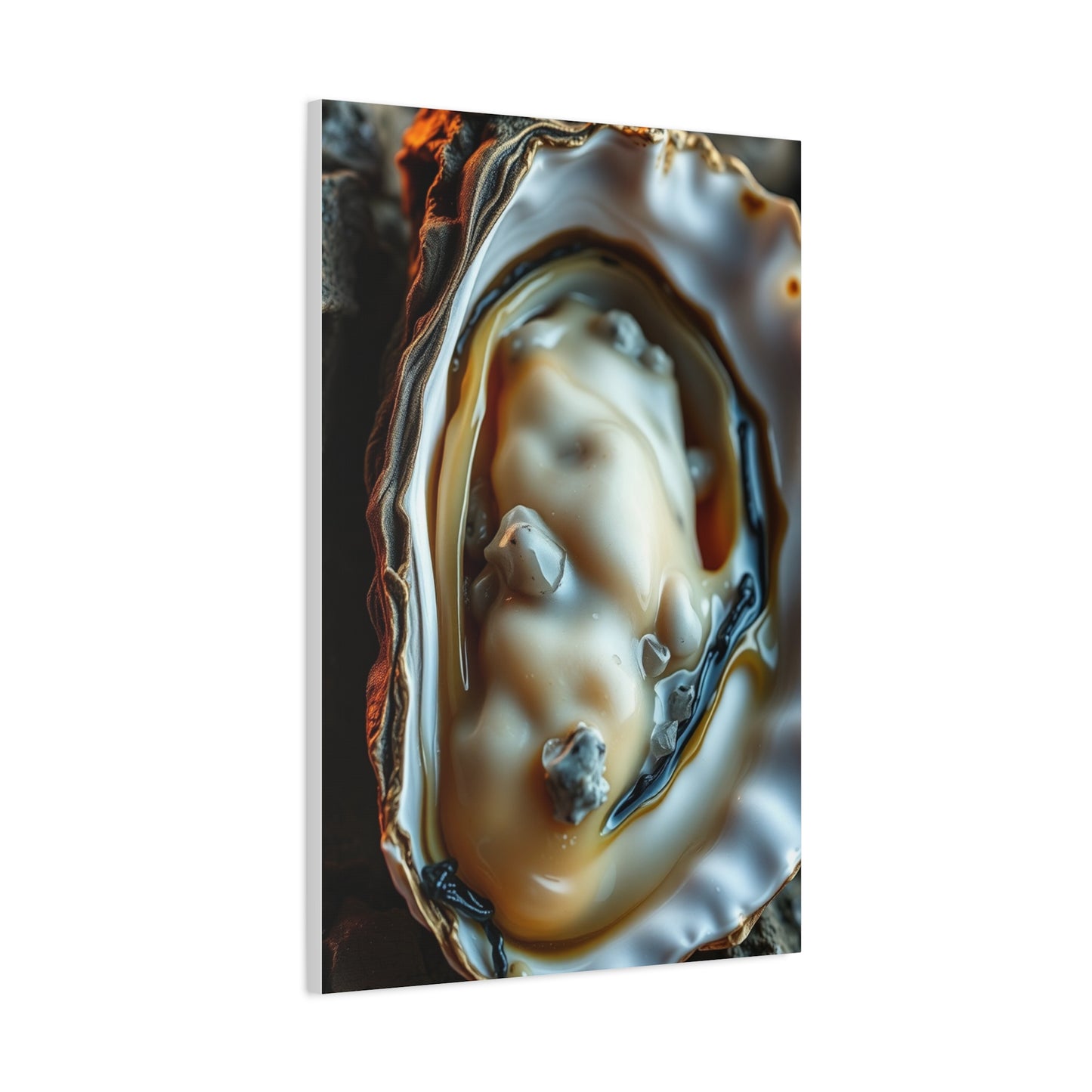 Oyster Art Canvas Art 3 Wall Art & Canvas Print