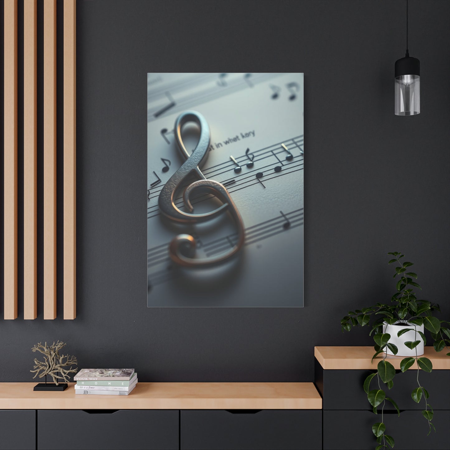 Musical Notes Art Luxury Canvas Wall Art & Canvas Print