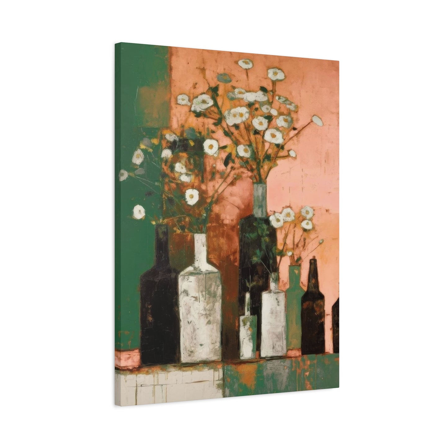 Bottles and Blooms Wall Art & Canvas Prints