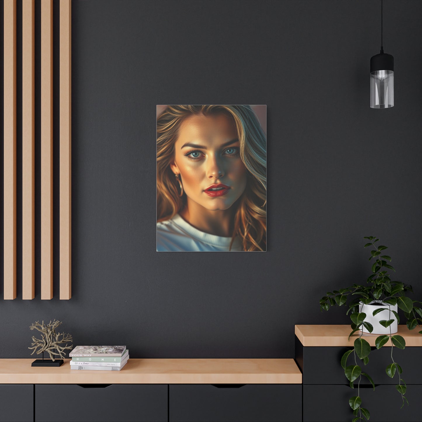 Moss Muse Masterpiece Canvas Wall Art & Canvas Print