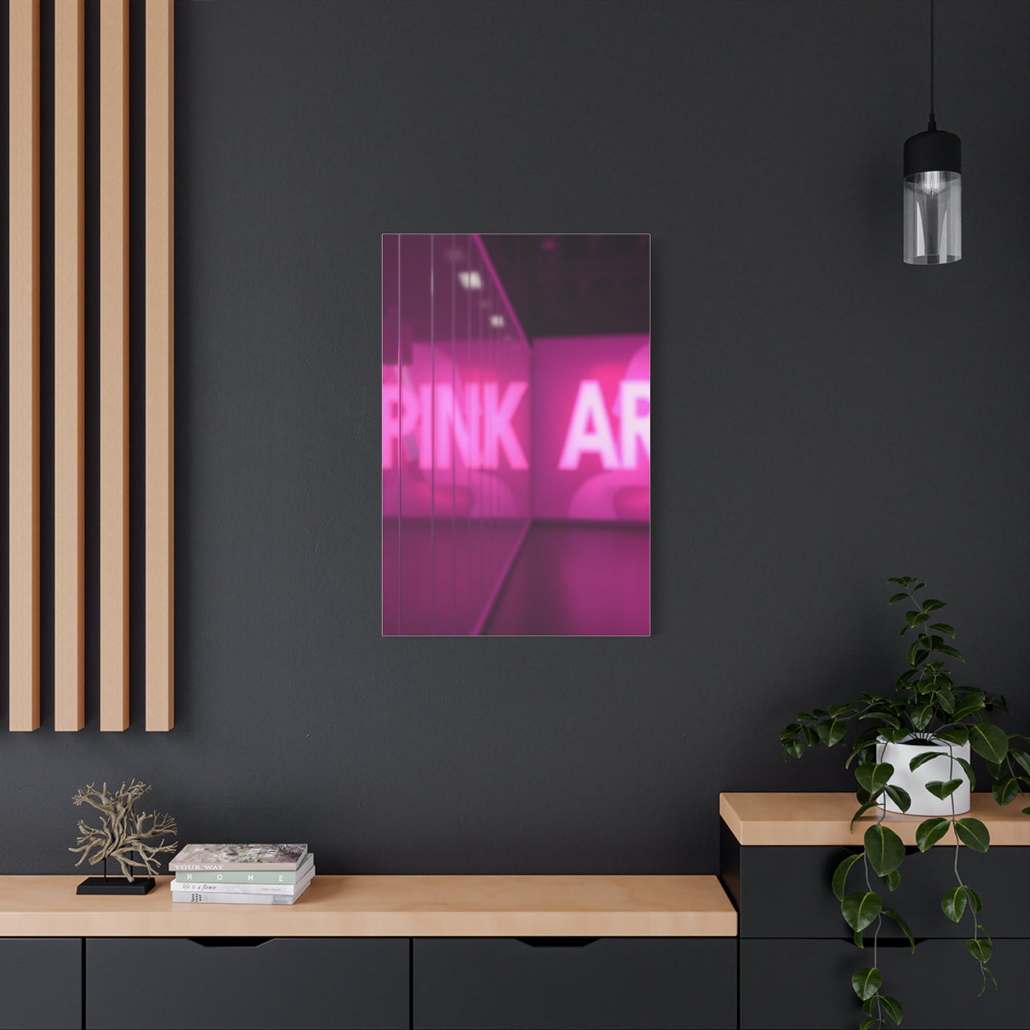 Roseate Elegance Canvas Wall Art & Canvas Print