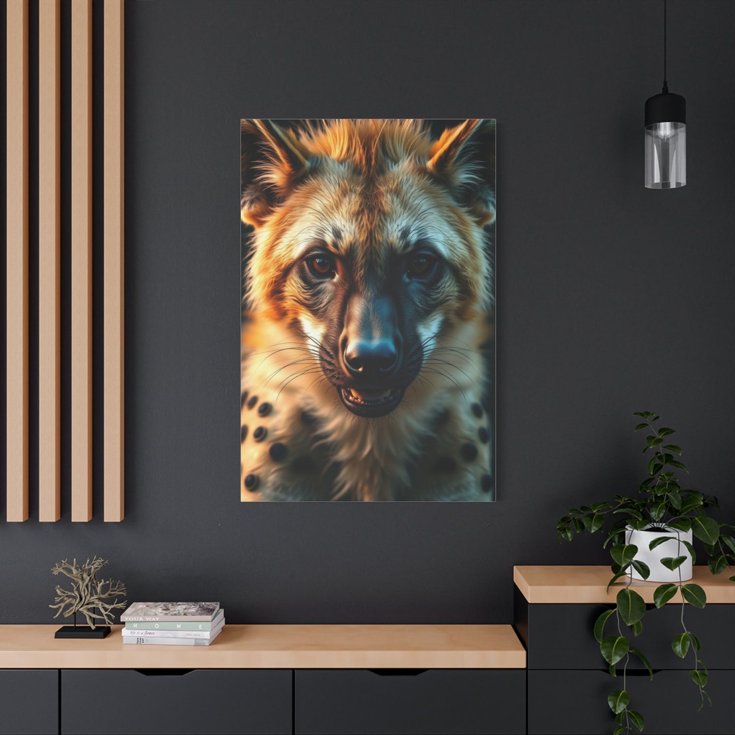 Vision Hyenas Art Art Wall Art & Canvas Print