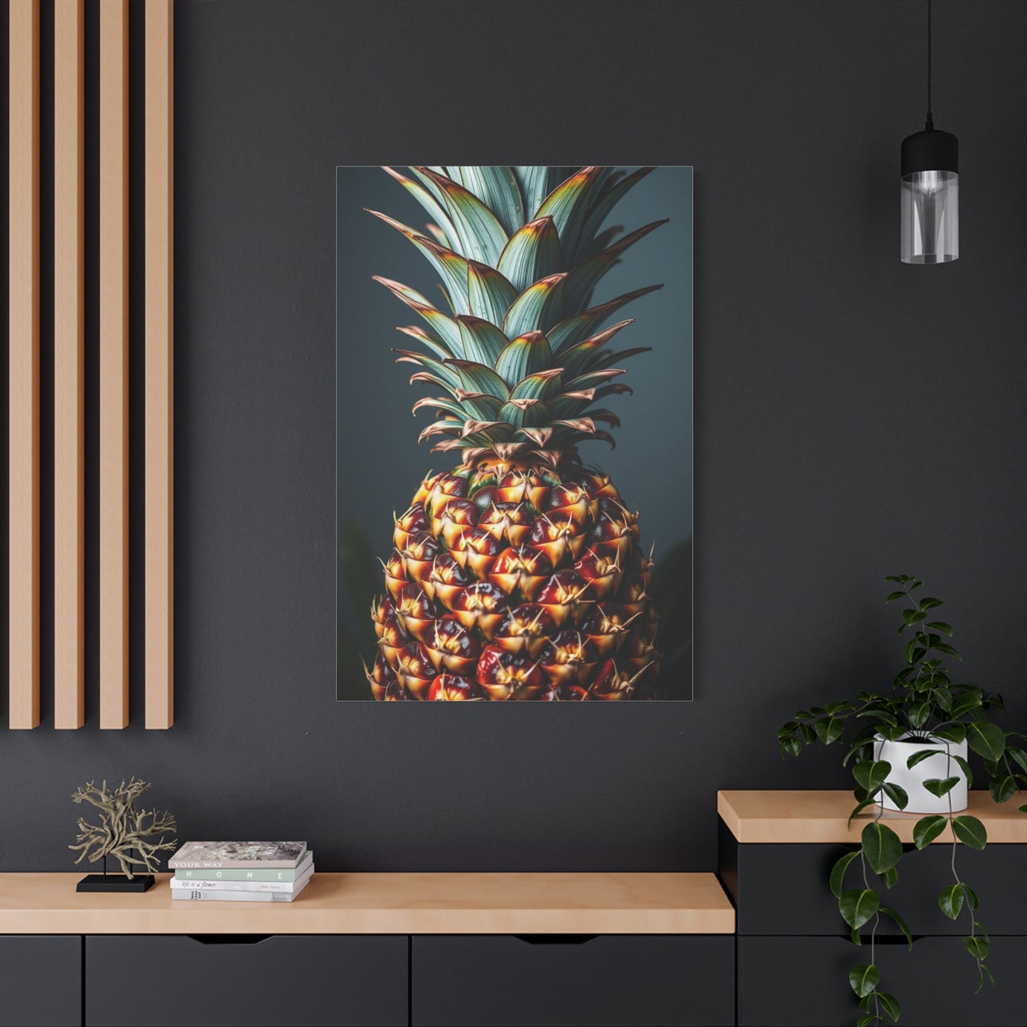 Masterpiece Pineapple Art Vision Wall Art & Canvas Print