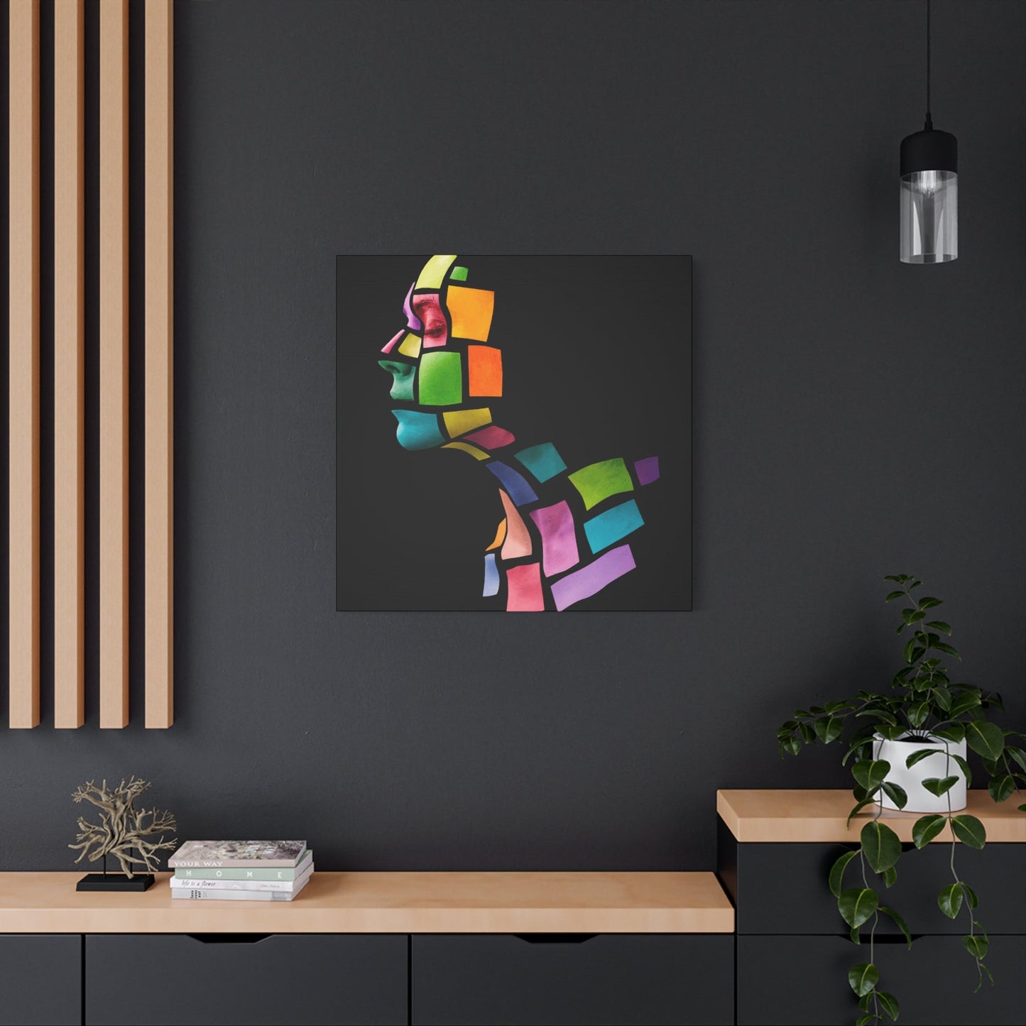 Color Block Wall Art & Canvas Prints