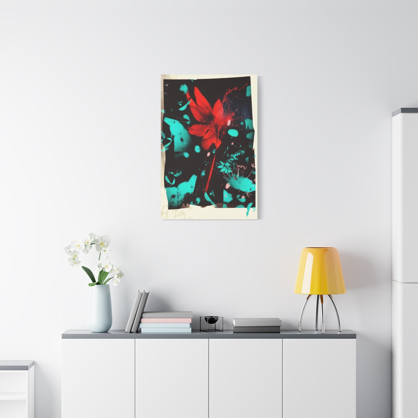 Crimson Burst Wall Art & Canvas Prints