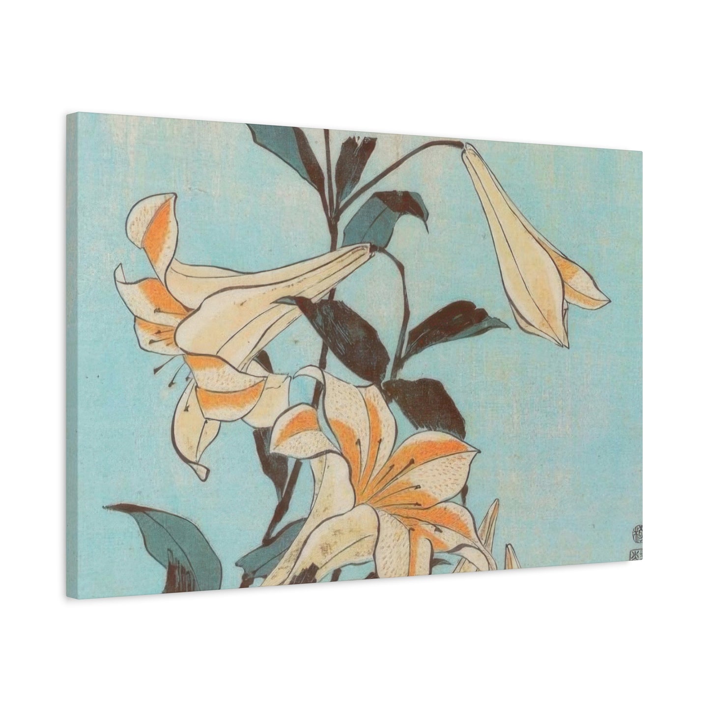 Katsushika Hokusai Ai Lilies Wall Art & Canvas Prints