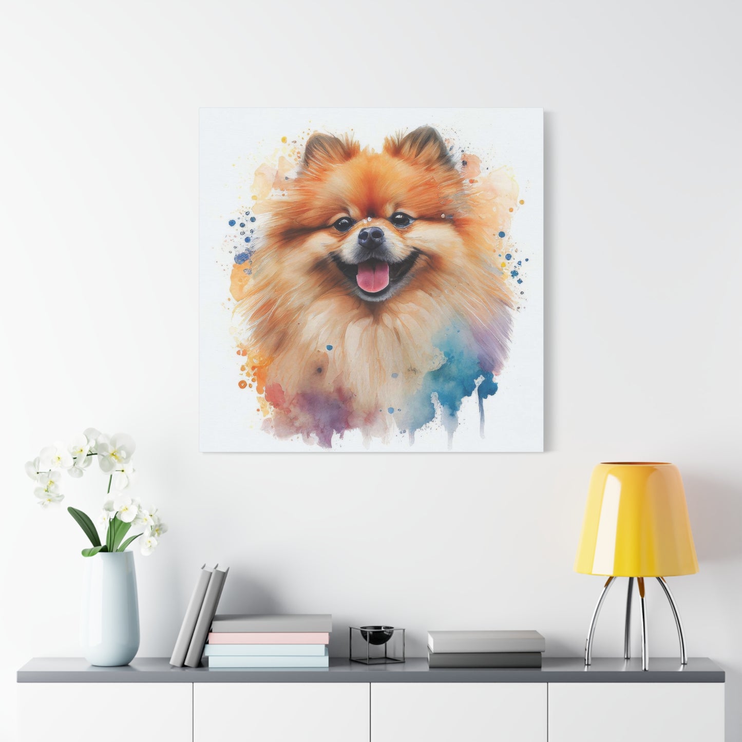 Pomeranian Dog Wall Art & Canvas Prints