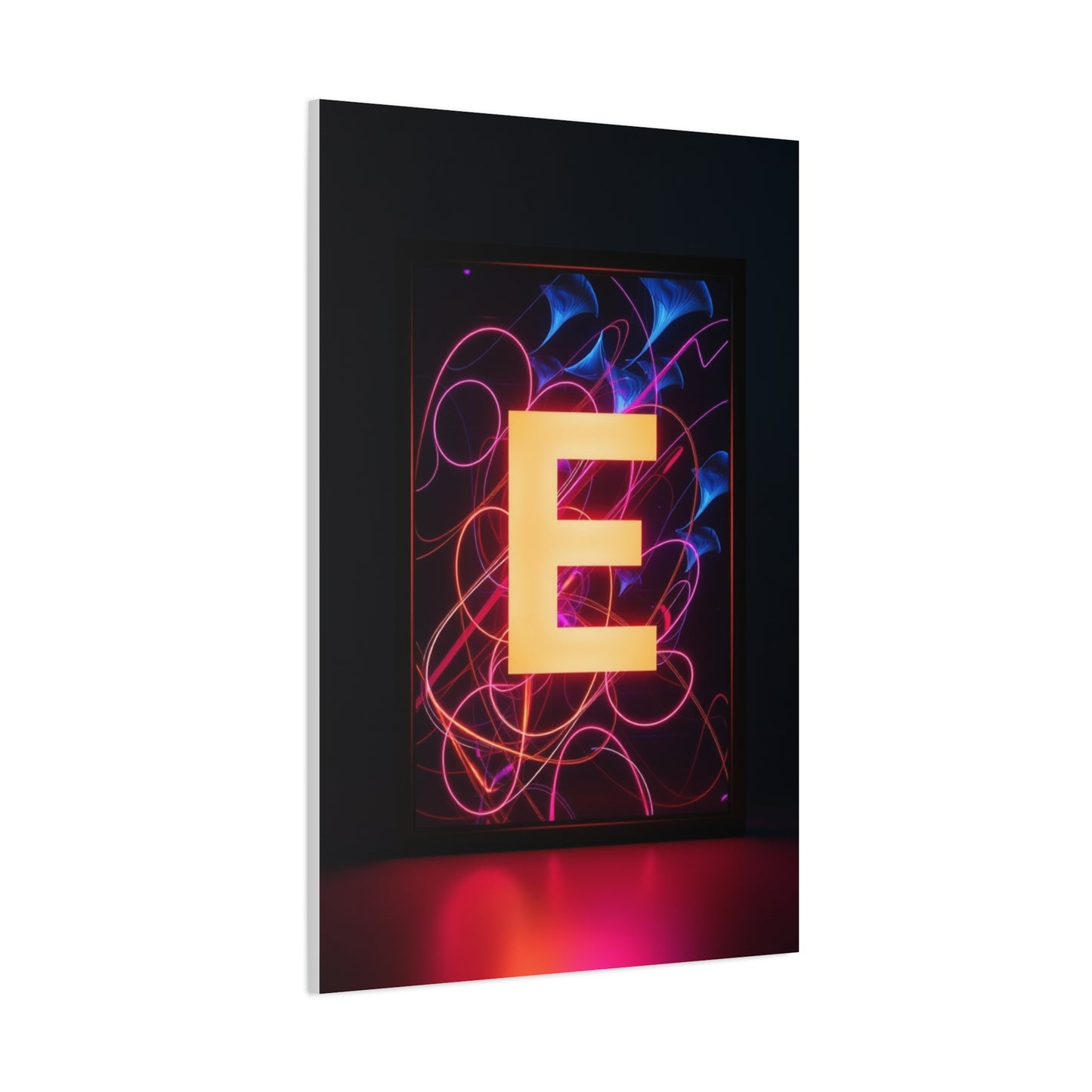 The Letter E - Art Canvas Art 1 Wall Art & Canvas Print