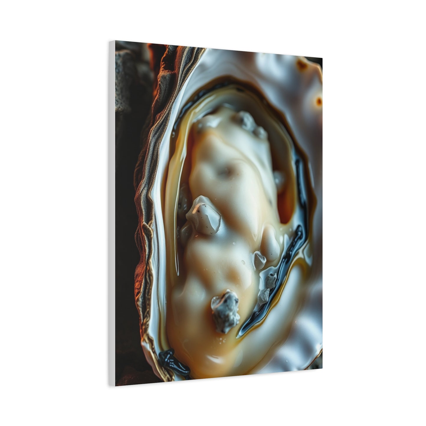 Oyster Art Canvas Art 3 Wall Art & Canvas Print
