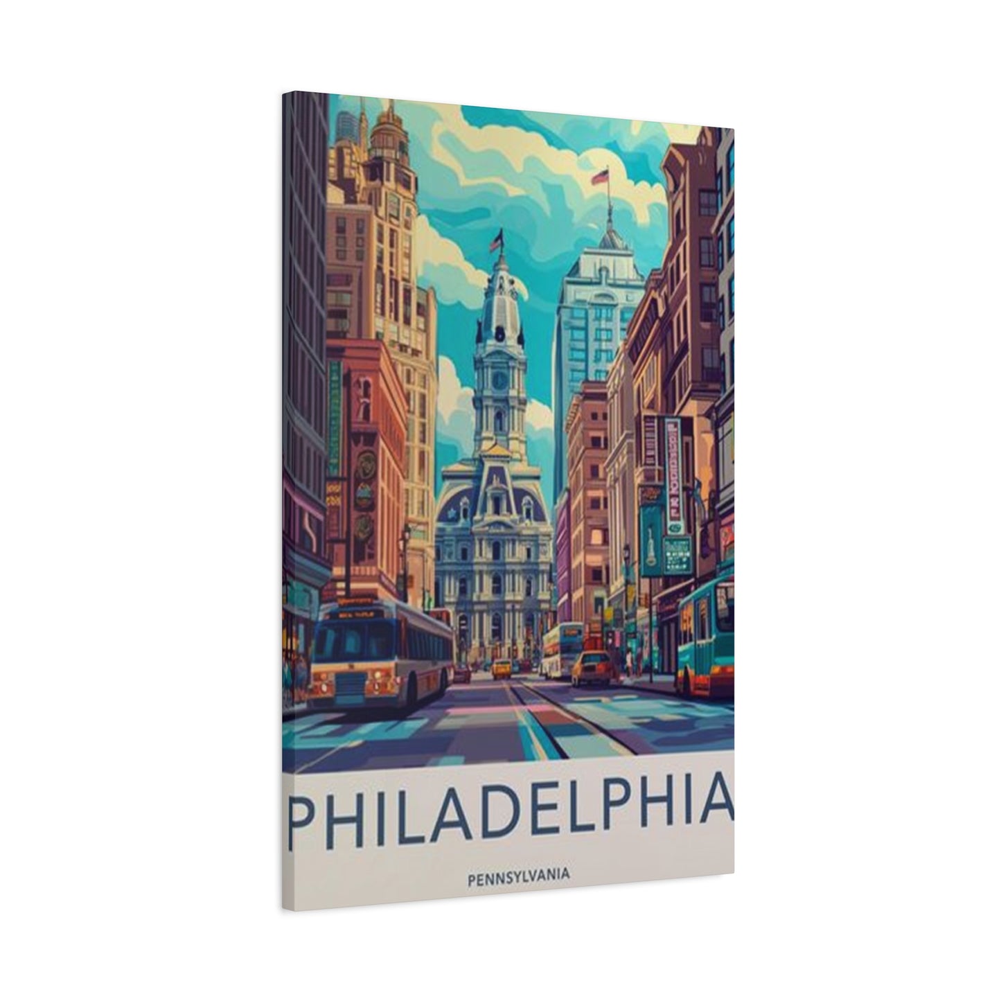 Streets Of Philadelphia Wall Art & Canvas Prints