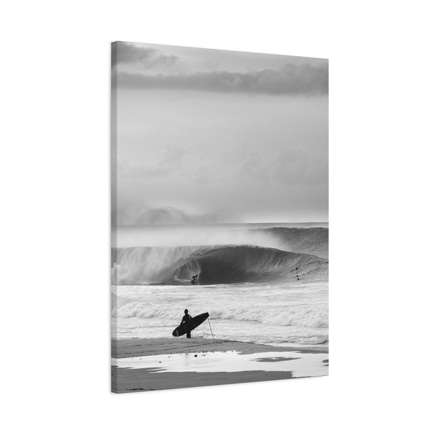 Black & White Surfing Photo Wall Art & Canvas Prints