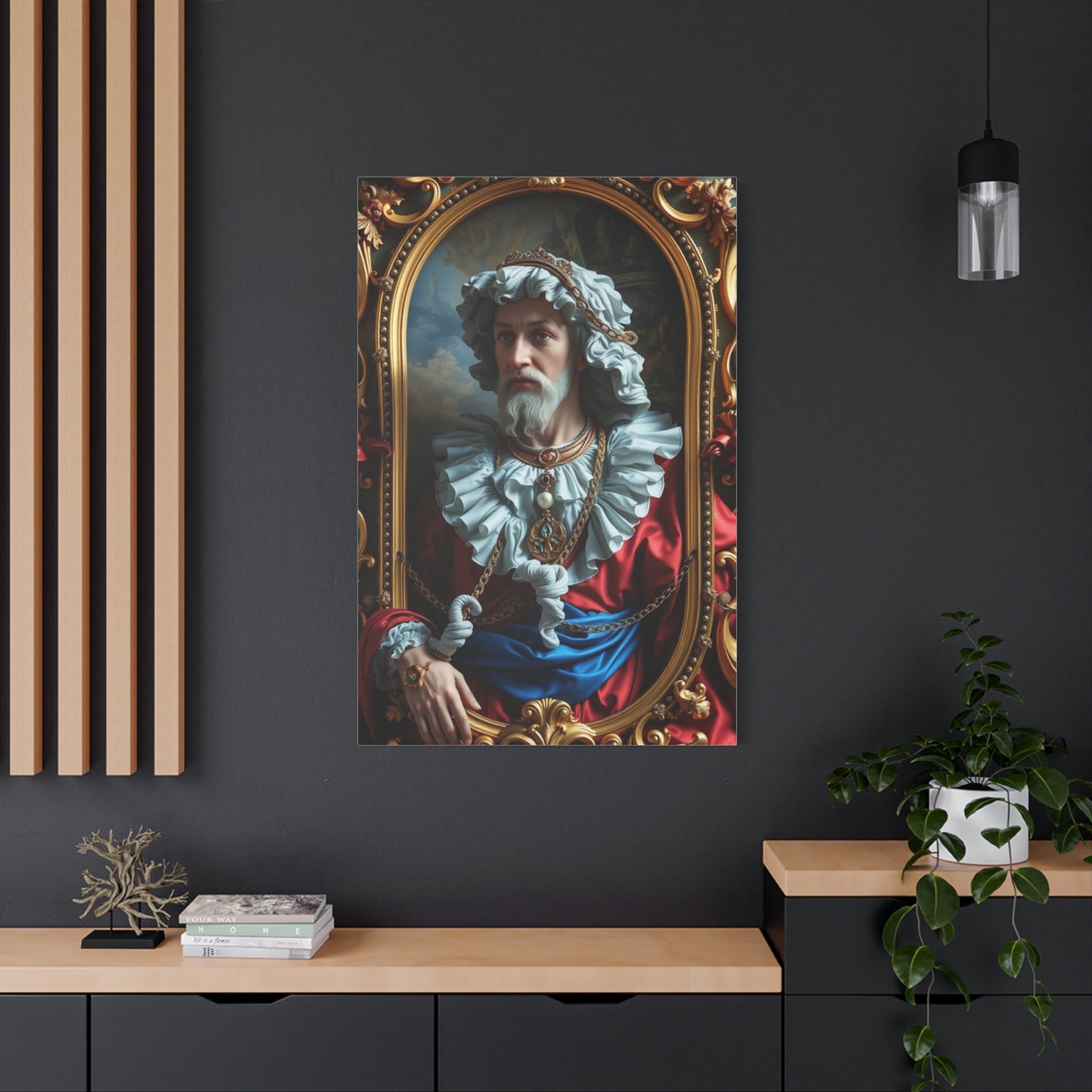 Gilded Elegance Tableau Wall Art & Canvas Print
