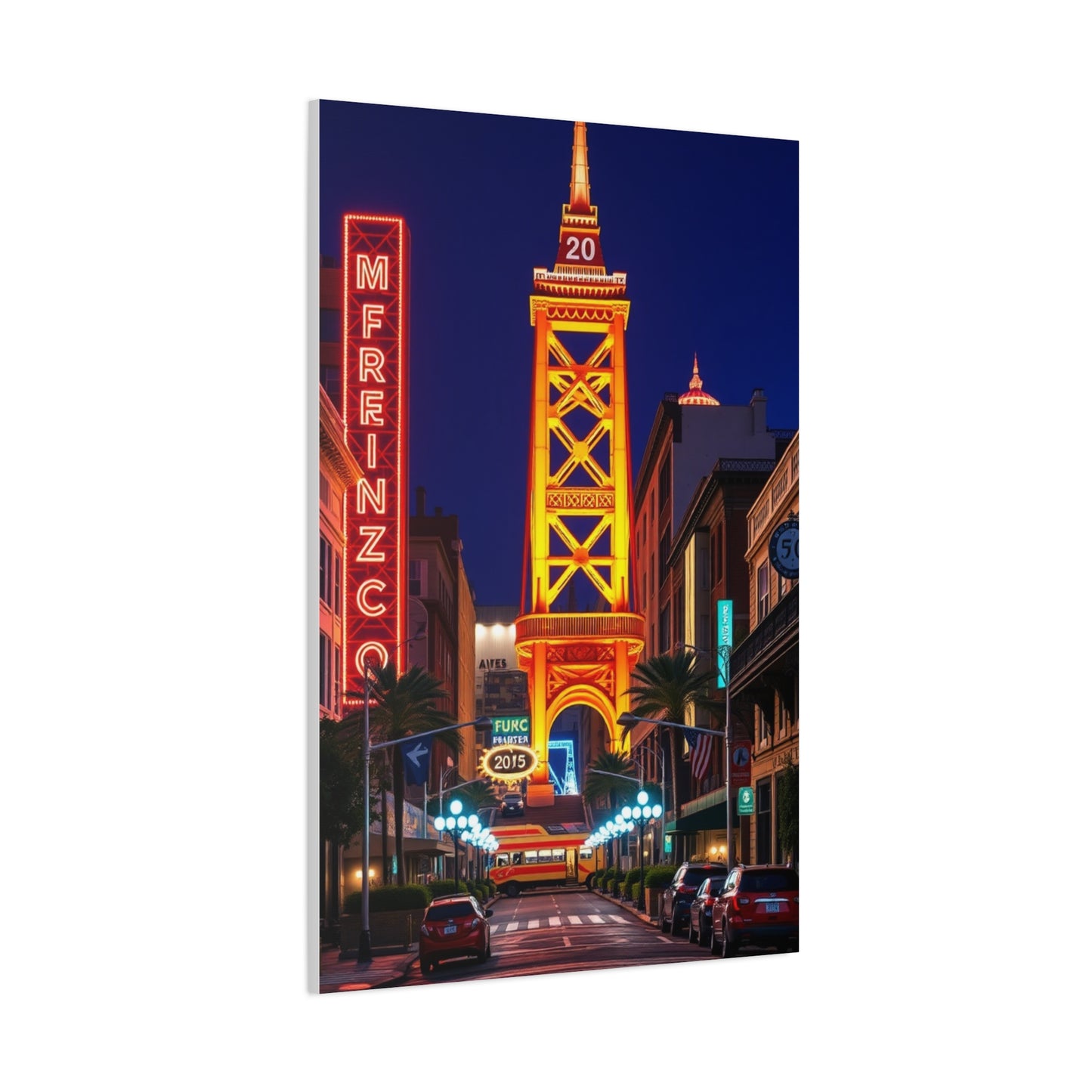 San Francisco Art Canvas Art 4 Wall Art & Canvas Print