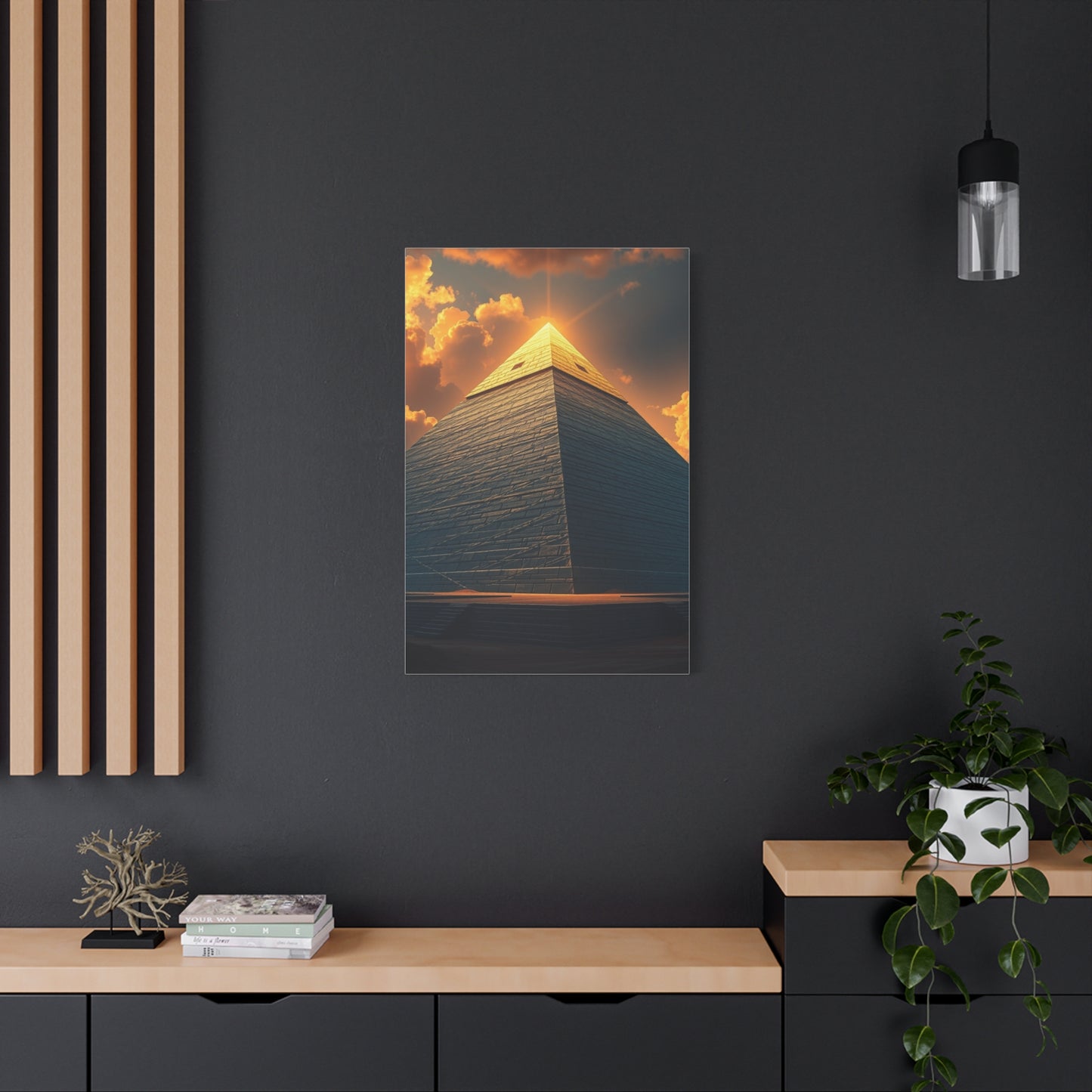 Pyramid Art Canvas Art 1 Wall Art & Canvas Print
