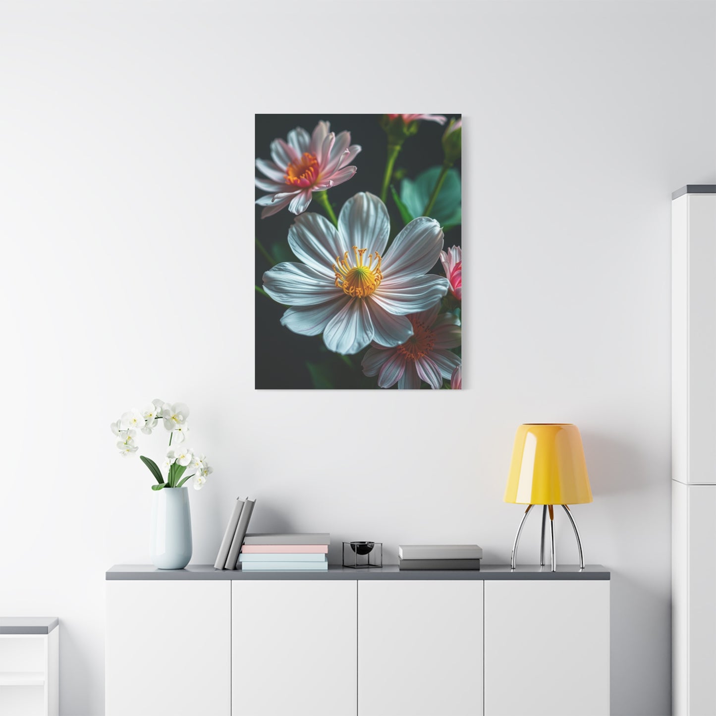 Chic Flora Panorama Wall Art & Canvas Print