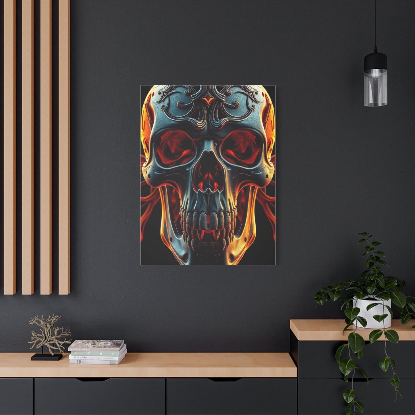Skull Art Premium Canvas 18 Wall Art & Canvas Print
