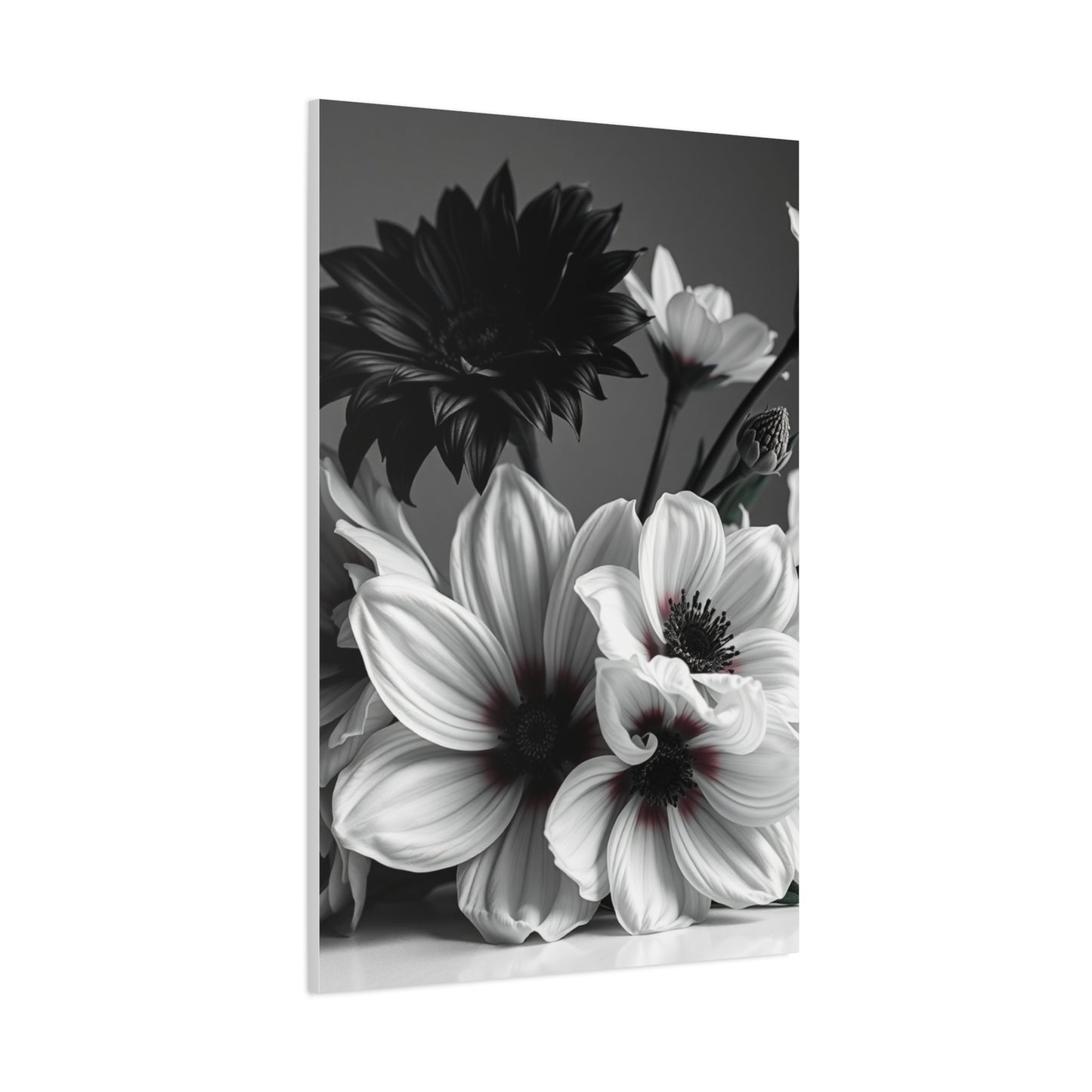 Sable & Alabaster Flora Wall Art & Canvas Print