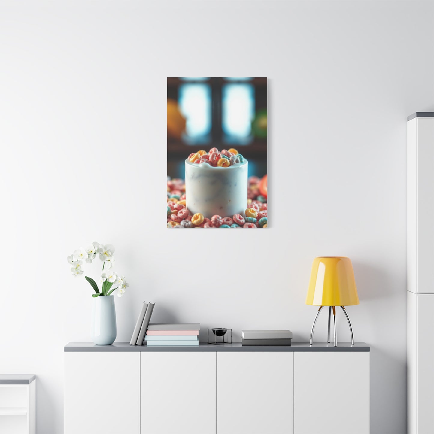Dazzling Loop Mosaic Artwork Wall Art & Canvas Print