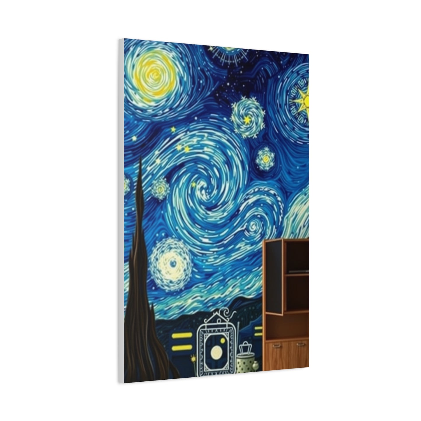 The Starry Night Canvas Art Canvas Art 5 Wall Art & Canvas Print