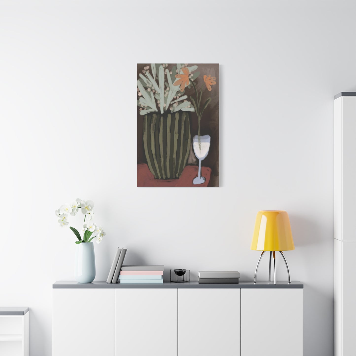 Blooming Cactus Wall Art & Canvas Prints