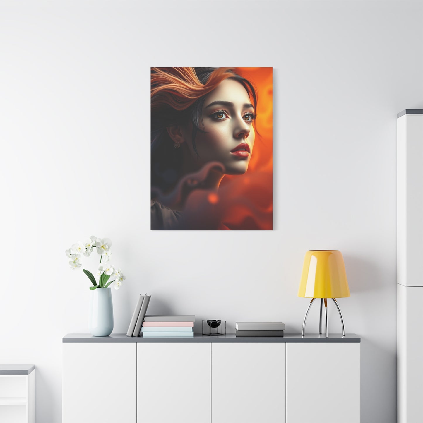 Opulent Sienna Harmony Wall Art & Canvas Print