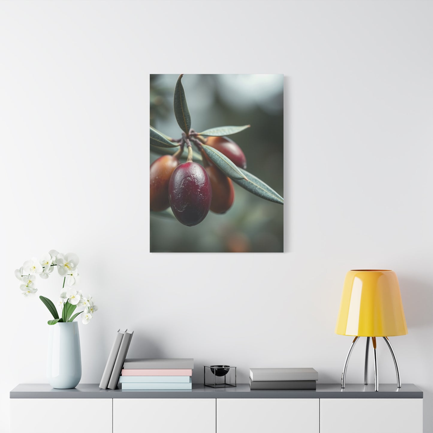 Olive Tranquility Tableau Wall Art & Canvas Print