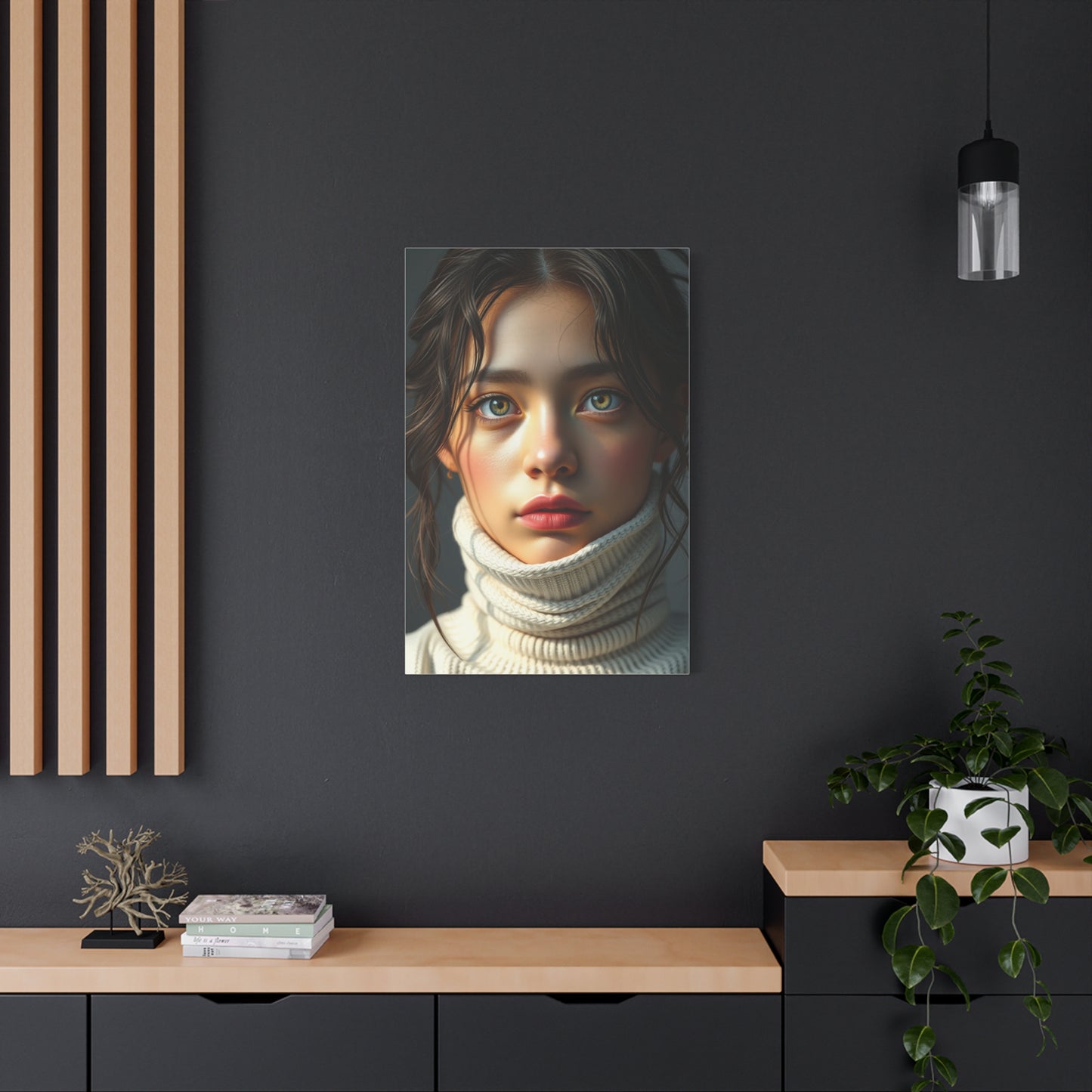 Genteel Tranquil Masterpiece Wall Art & Canvas Print