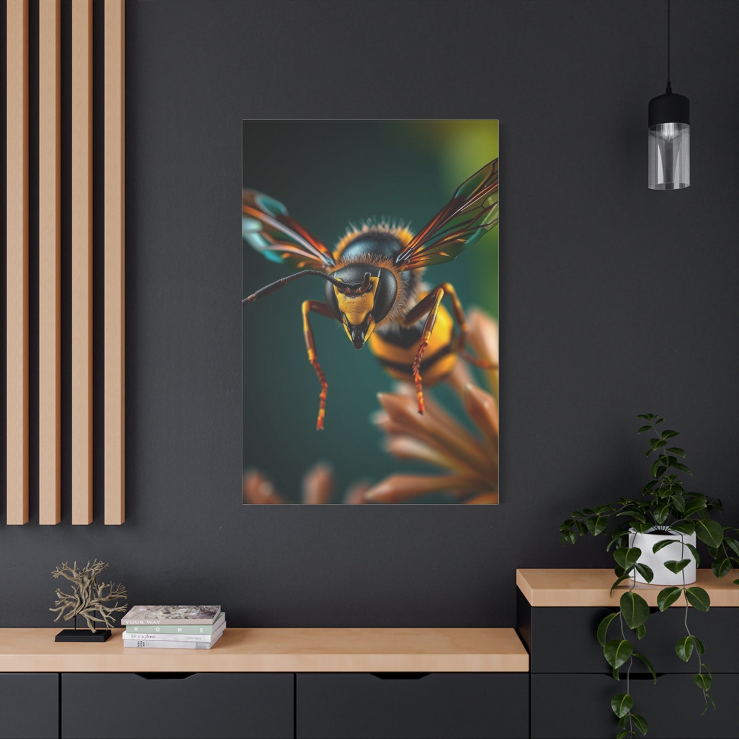 Bees, Hornet & Wasps Art Supreme Canvas Wall Art & Canvas Print