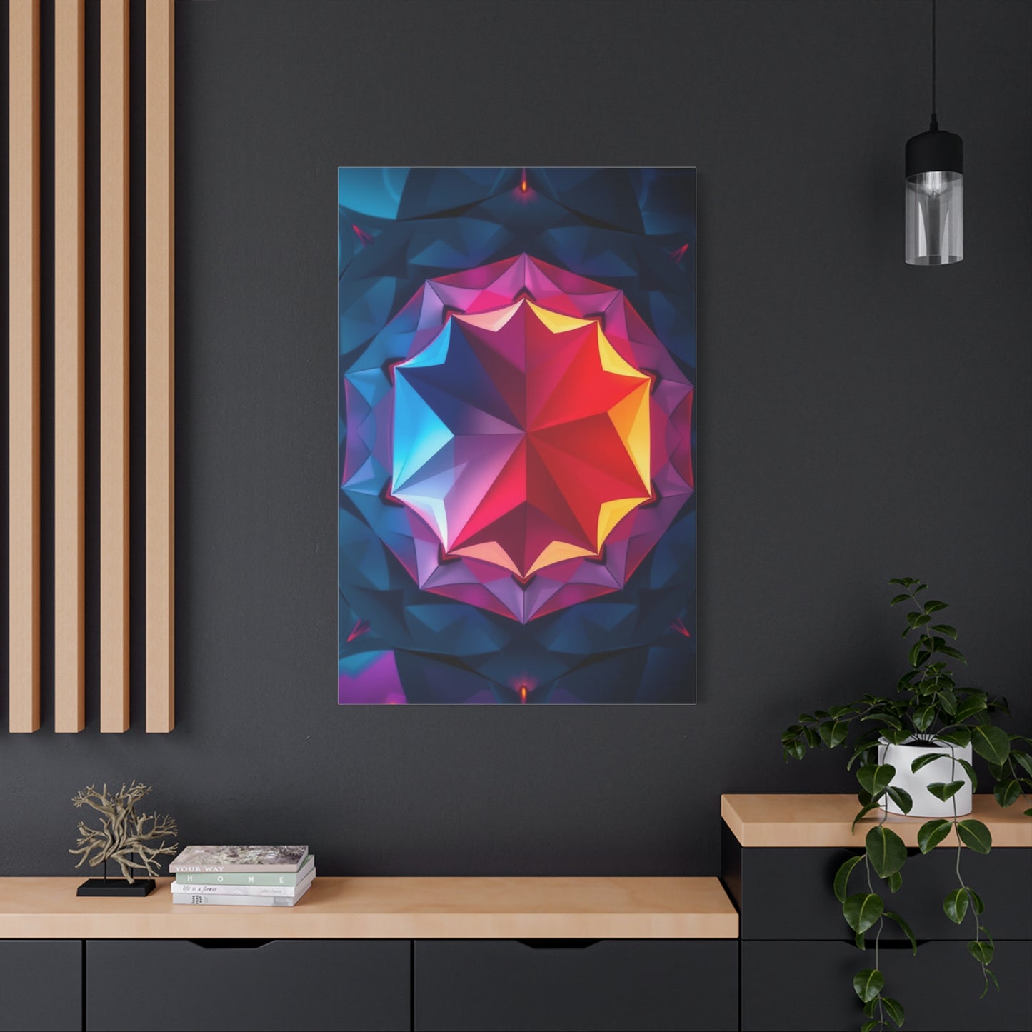 Geometric Opulence Canvas Wall Art & Canvas Print