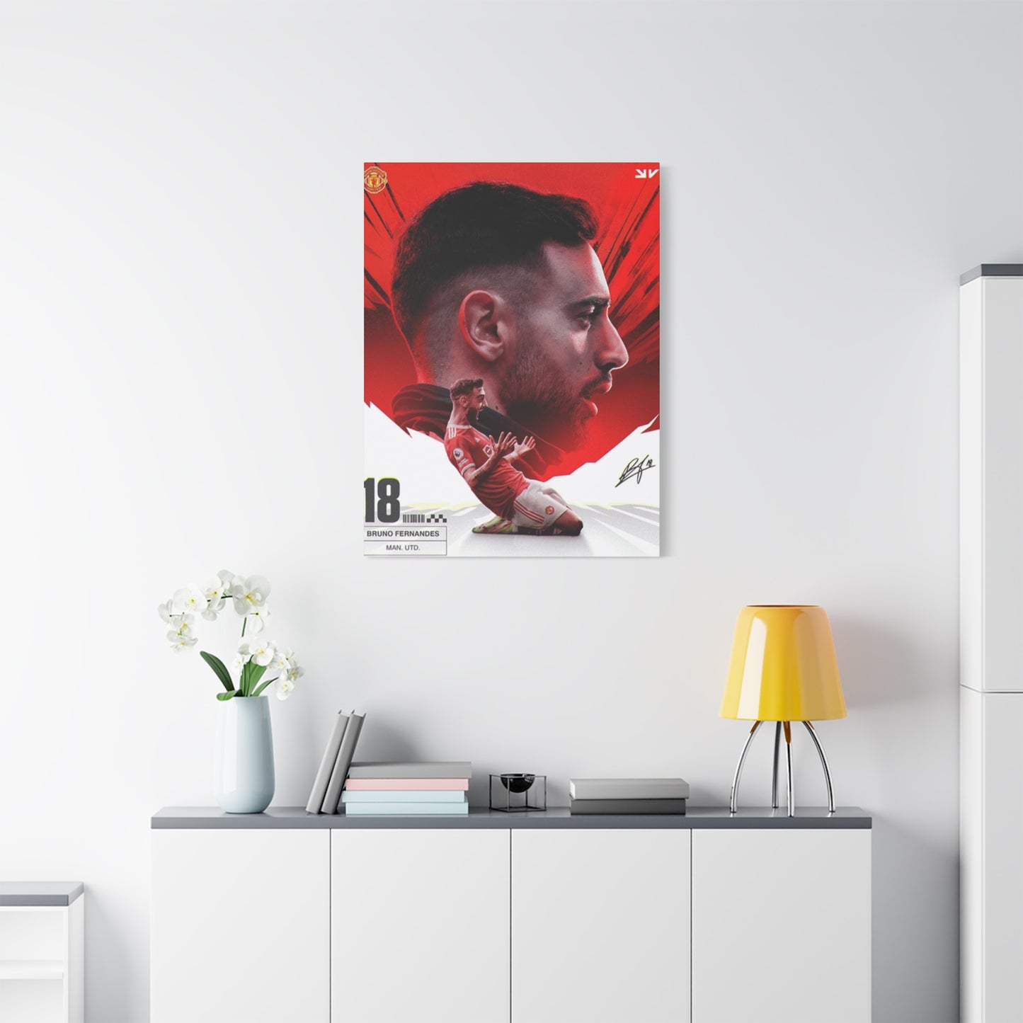 Bruno Fernandes Football Wall Art & Canvas Prints