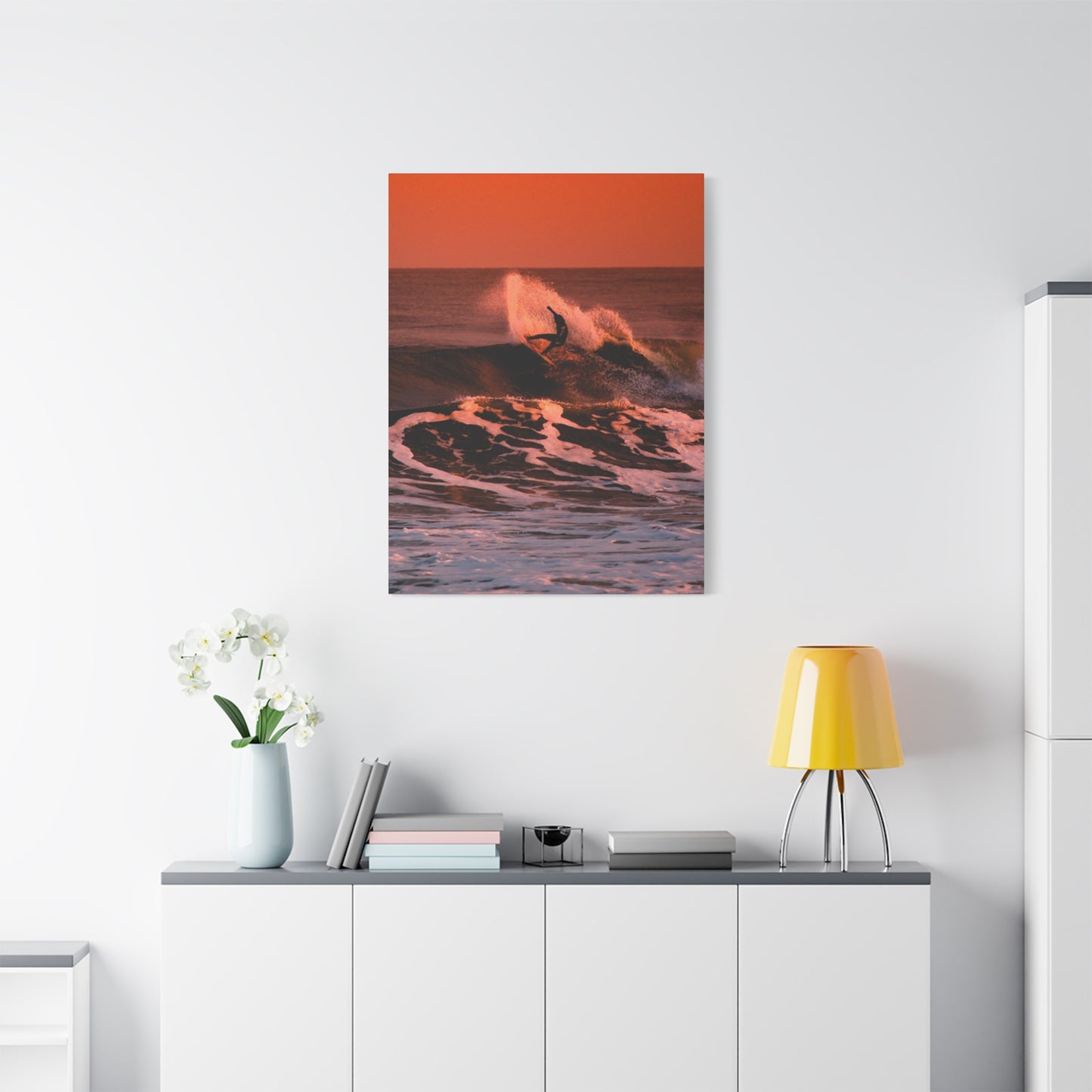 Sunset And Surf Wall Art & Canvas Prints