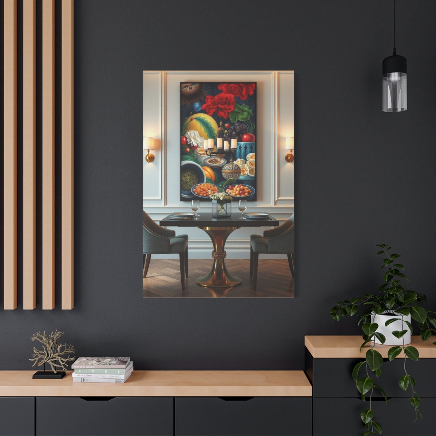 Epicurean Symphony Canvas Wall Art & Canvas Print