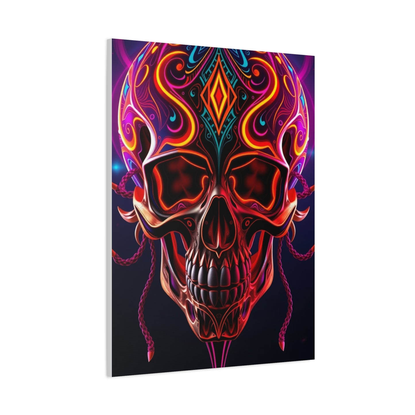 Opulent Skull Phantasm Wall Art & Canvas Print