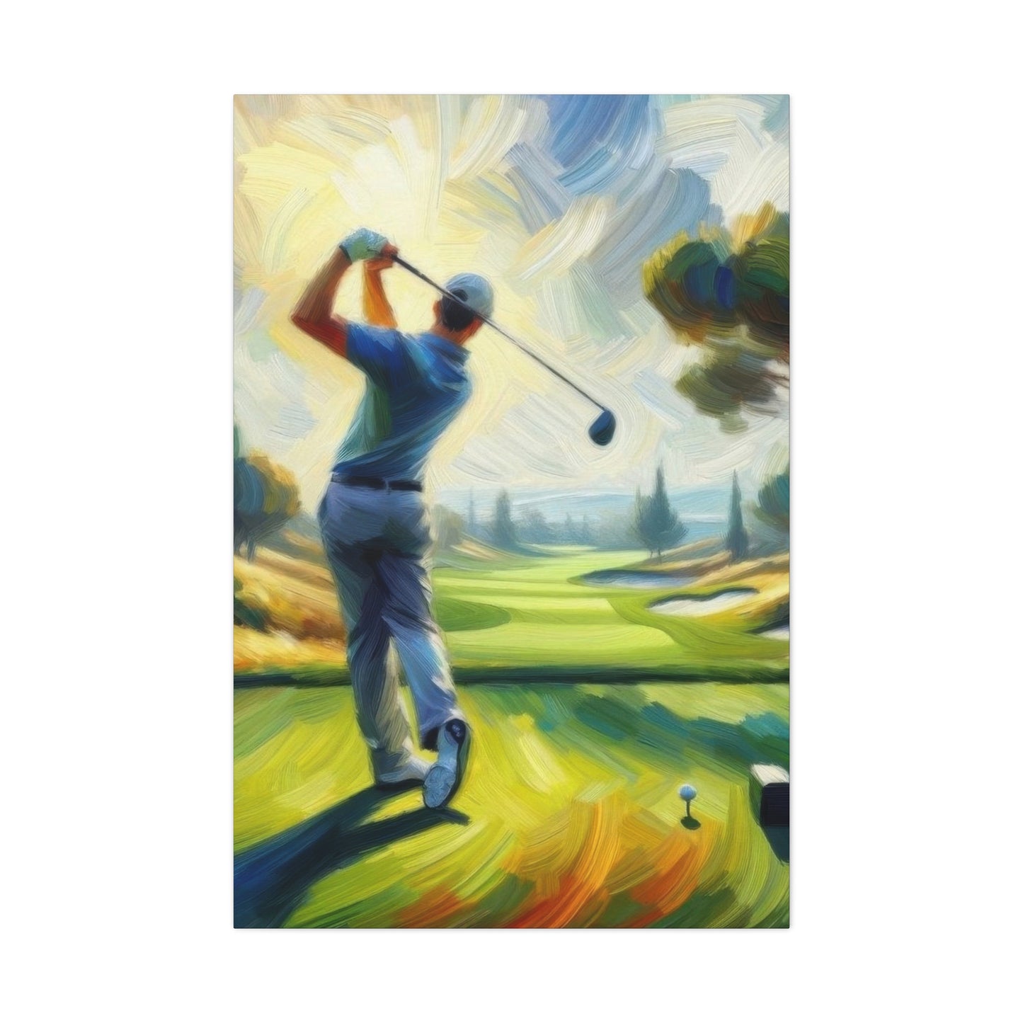Golf Swing 2 Wall Art & Canvas Prints